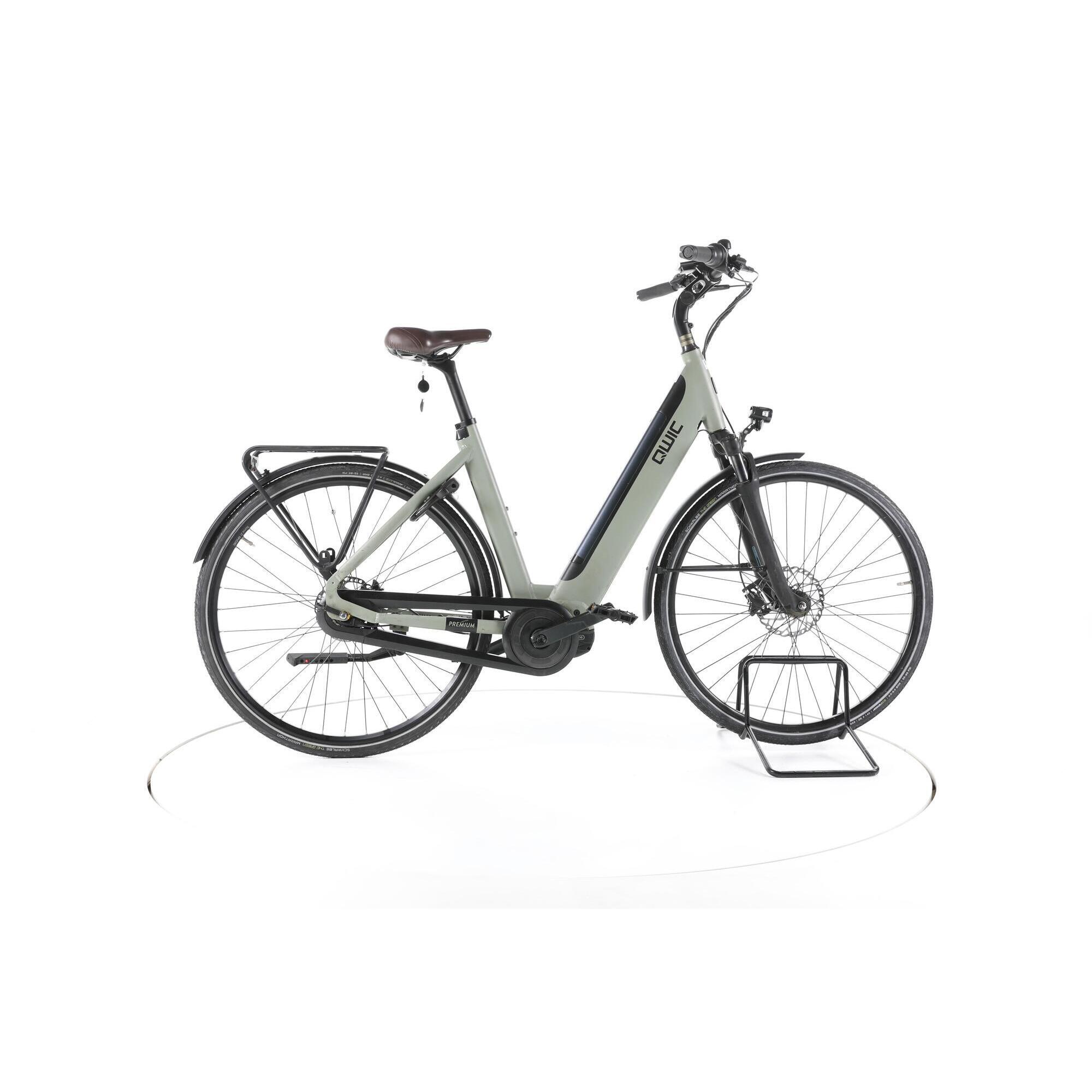 Second Life - QWIC Premium iMN7+ City E-Bike Niska rama - Bardzo dobry stan