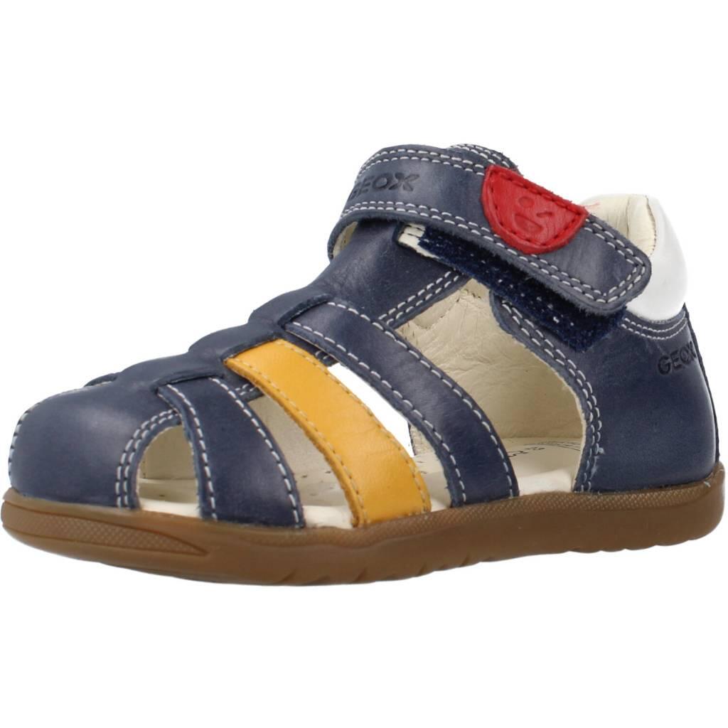 Sandały GEOX B SANDAL MACCHIA BOY Niebieski