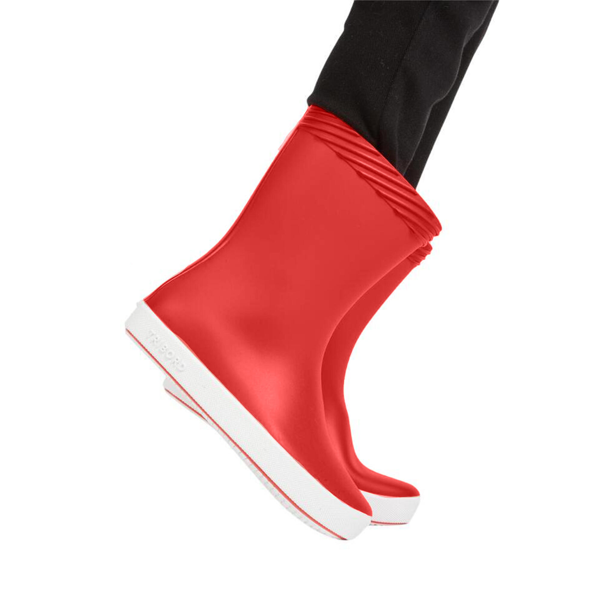 Kalosze żeglarskie dla dzieci Tribord 100