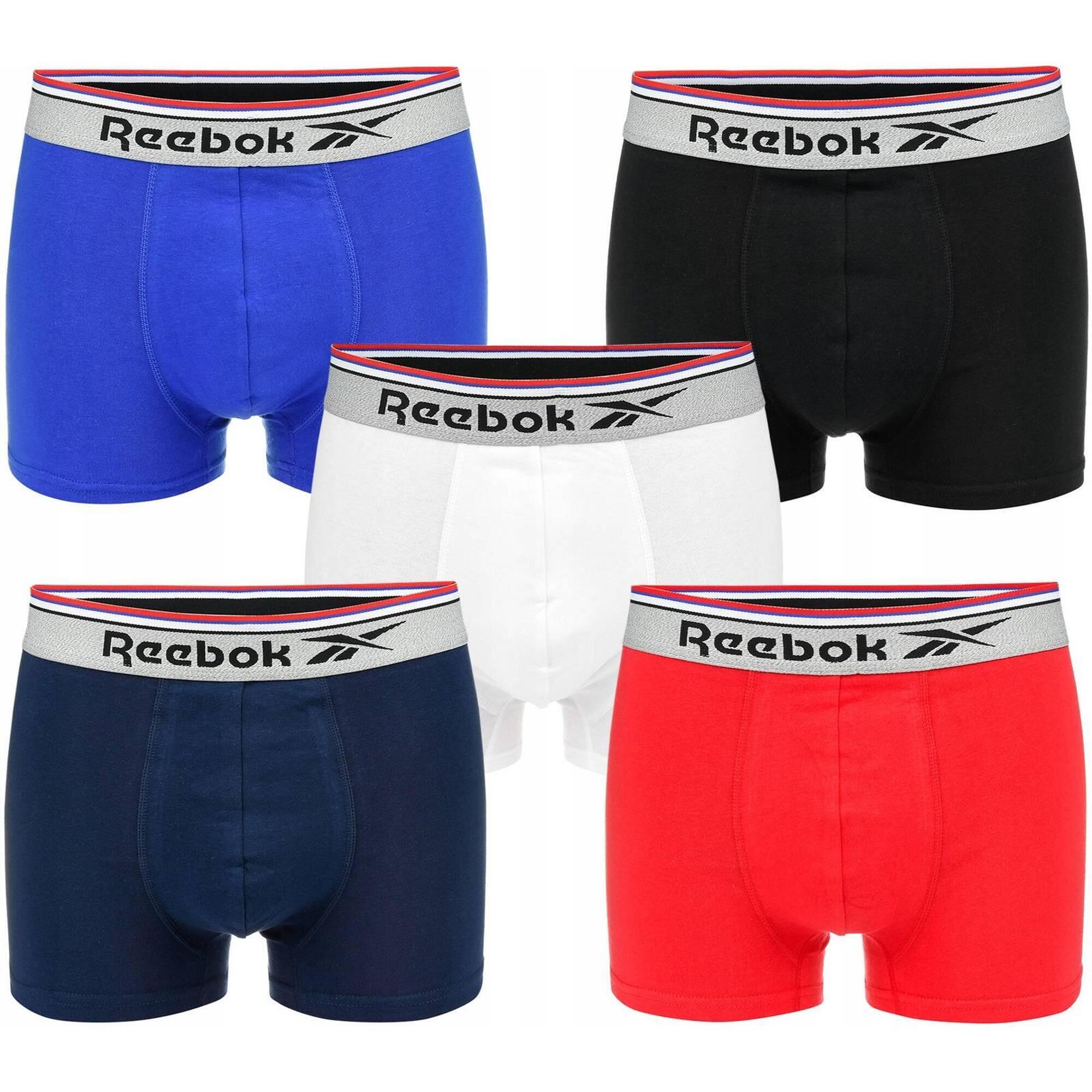 Bokserki majtki męskie bawełna 5 par REEBOK SPORTS TRUNK CATHAL