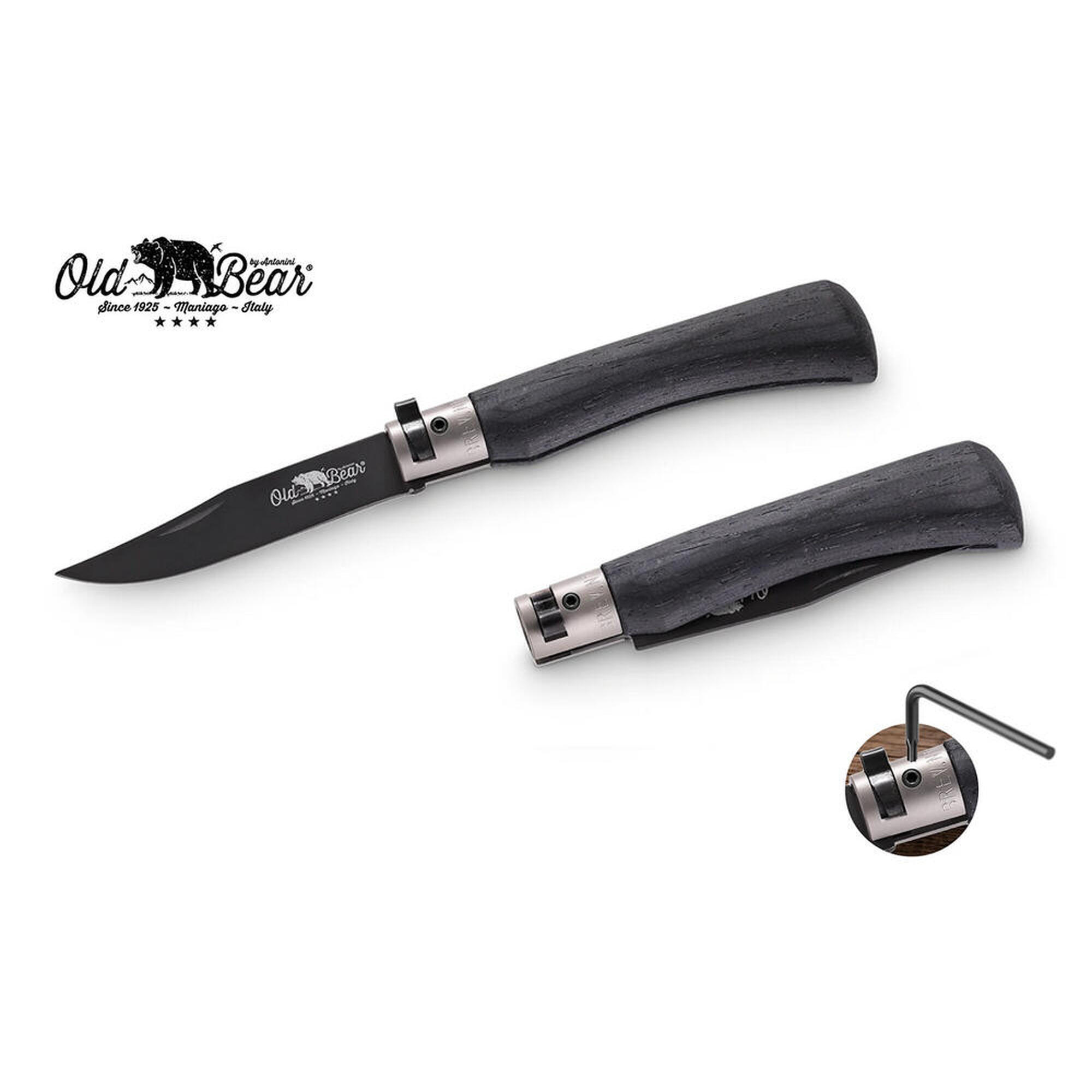 Nóż składany Antonini KNF Lamin Black Stainless