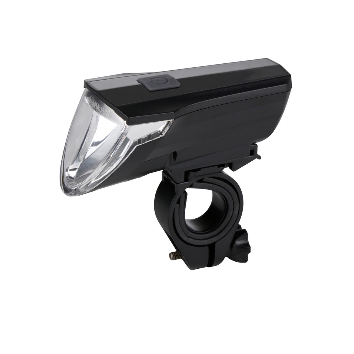 Lampka rowerowa LED Dunlop przednia 3 tryby świecenia na baterie