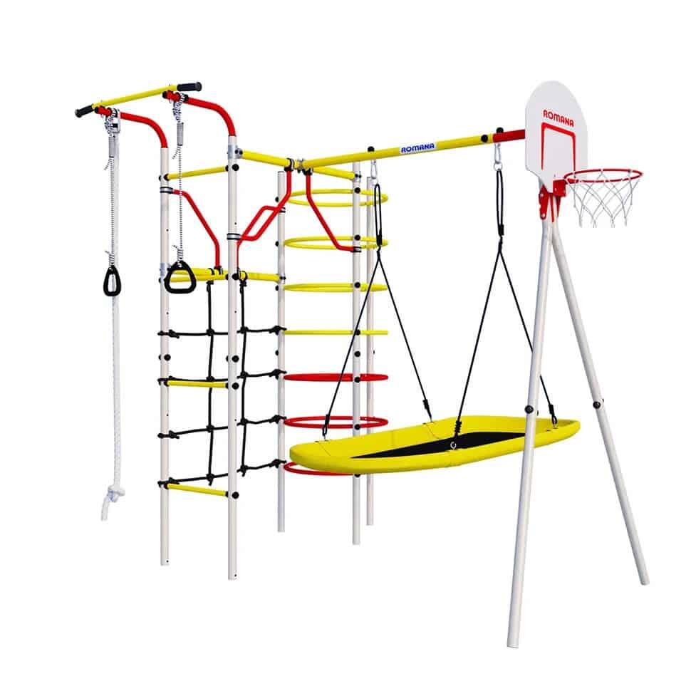 Zestaw do aktywności sportowo-rekreacyjnych do ogrodu Małpiszon