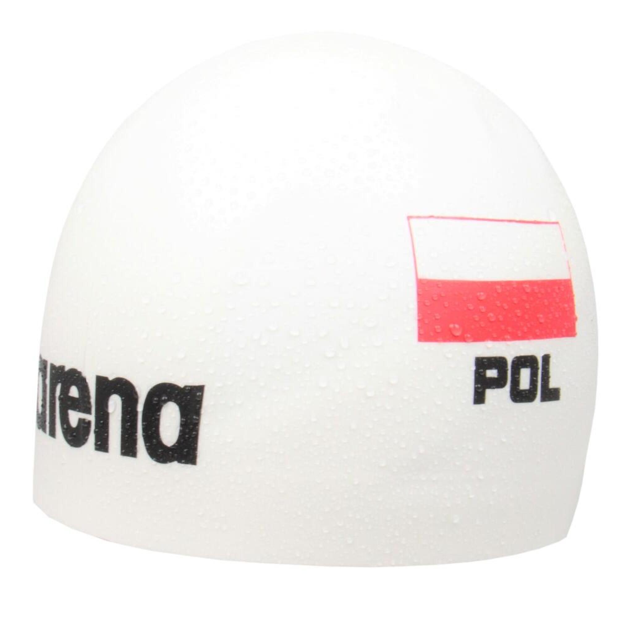 Czepek pływacki startowy kadrowy silikonowy na basen Arena 3D Ultra Cap