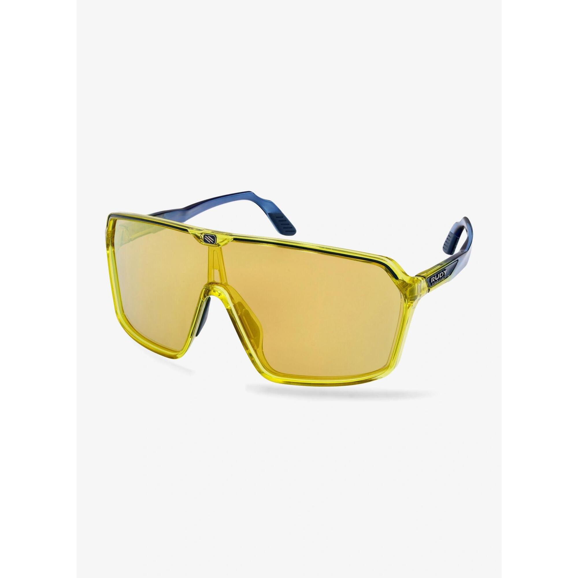 Okulary rowerowe Rudy Project Spinshield - c.blue/apple green/mult yellow