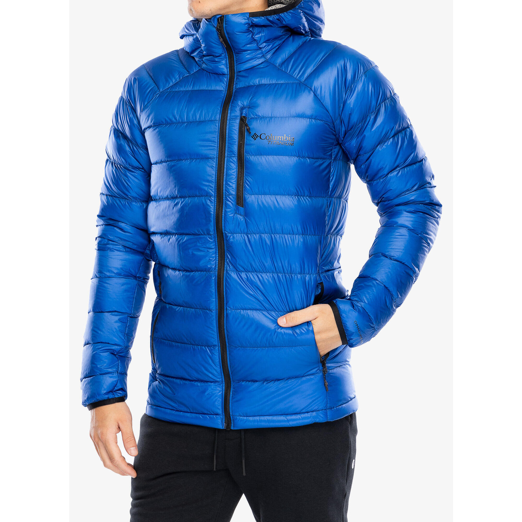 Kurtka puchowa męska Columbia Arctic Crest Down Hooded Jacket