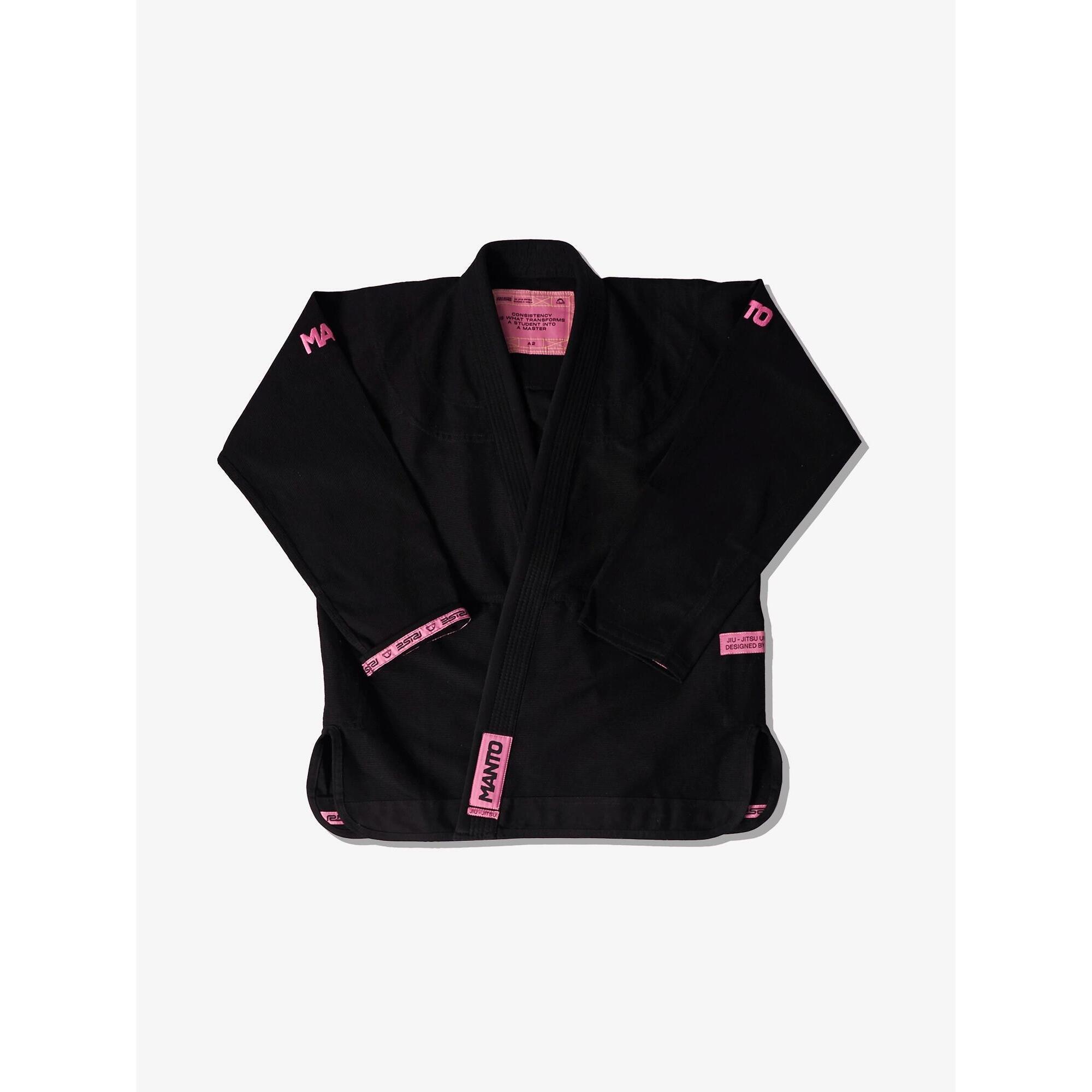 MANTO "RISE 2.0" BJJ GI czarno-różowe