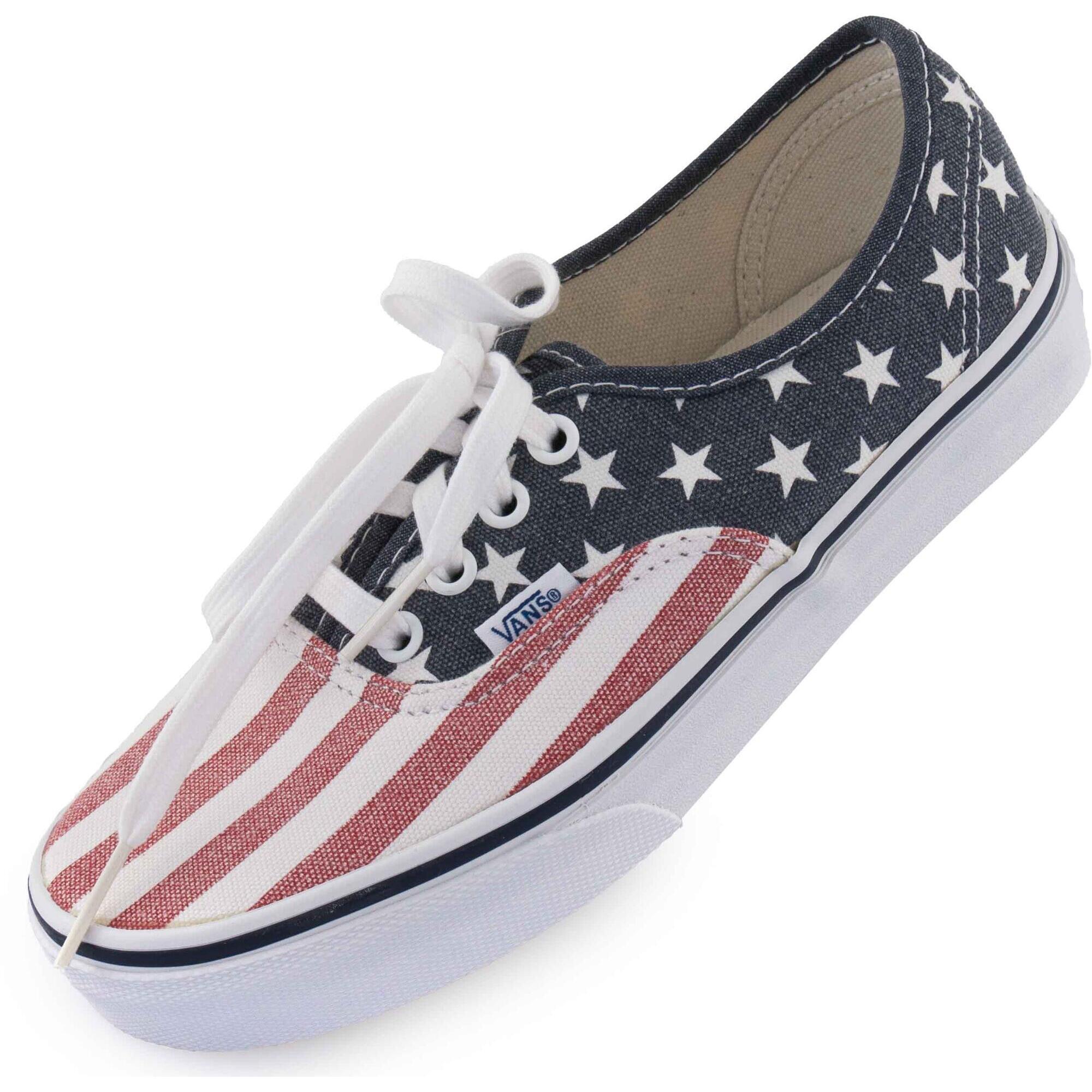 Vans Authentic Van Doren – flaga USA, rozmiar 35