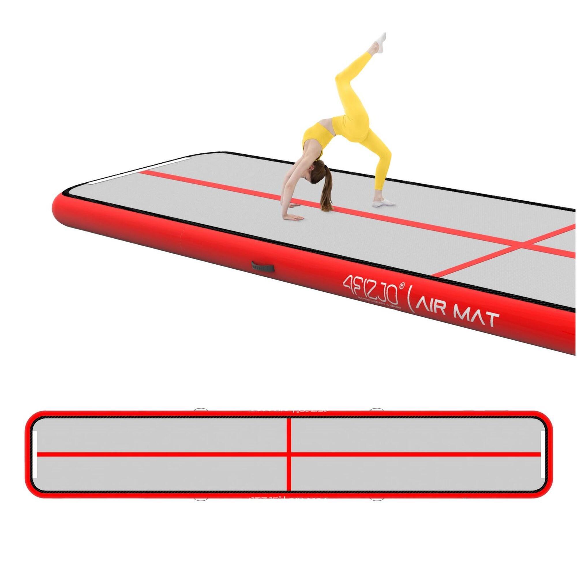 Ścieżka akrobatyczna gimnastyczna z pompką uniwersalna 4FIZJO AIR MAT 6 m