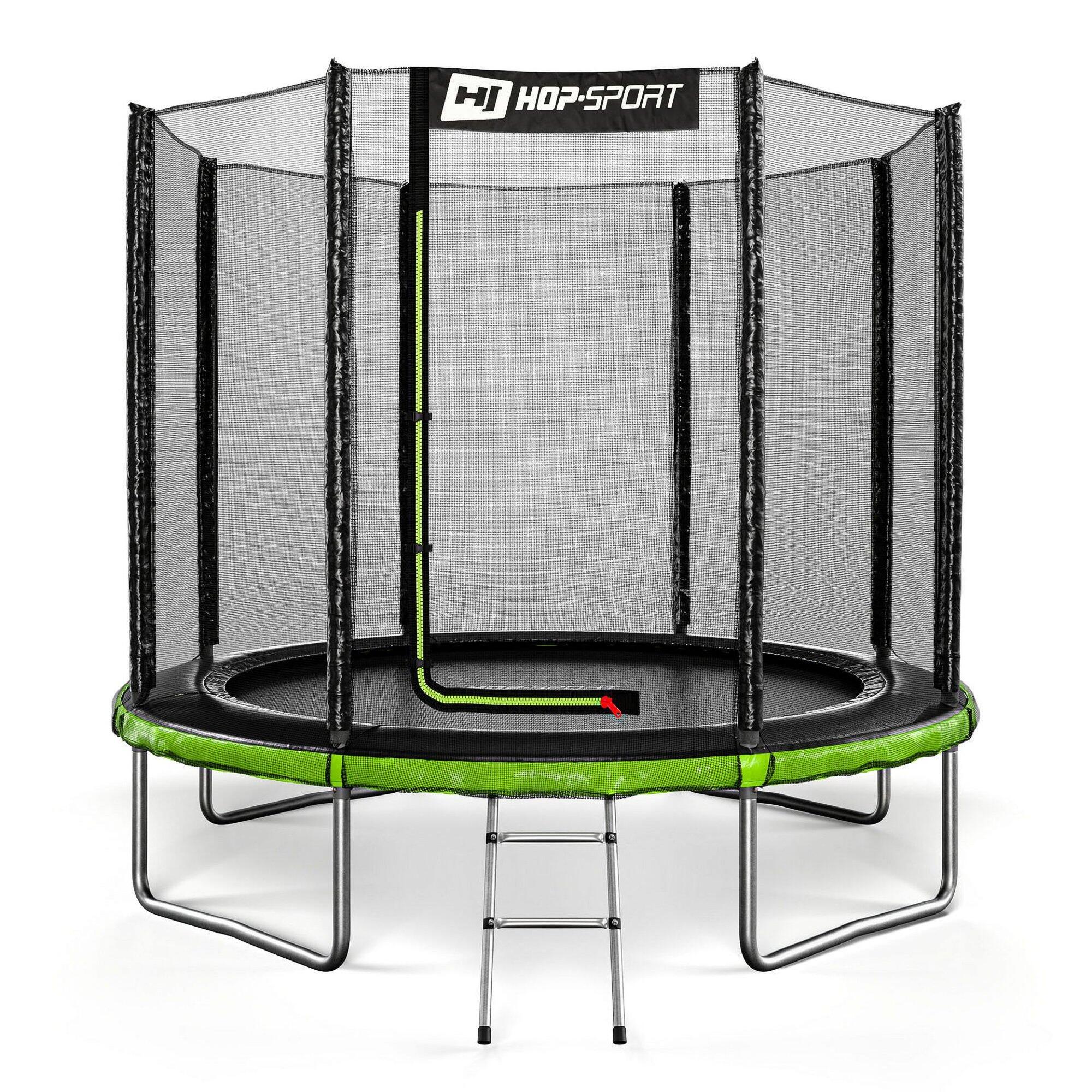Trampolina 8ft (244cm) Hop-Sport HS-T08A z siatką zewnętrzną