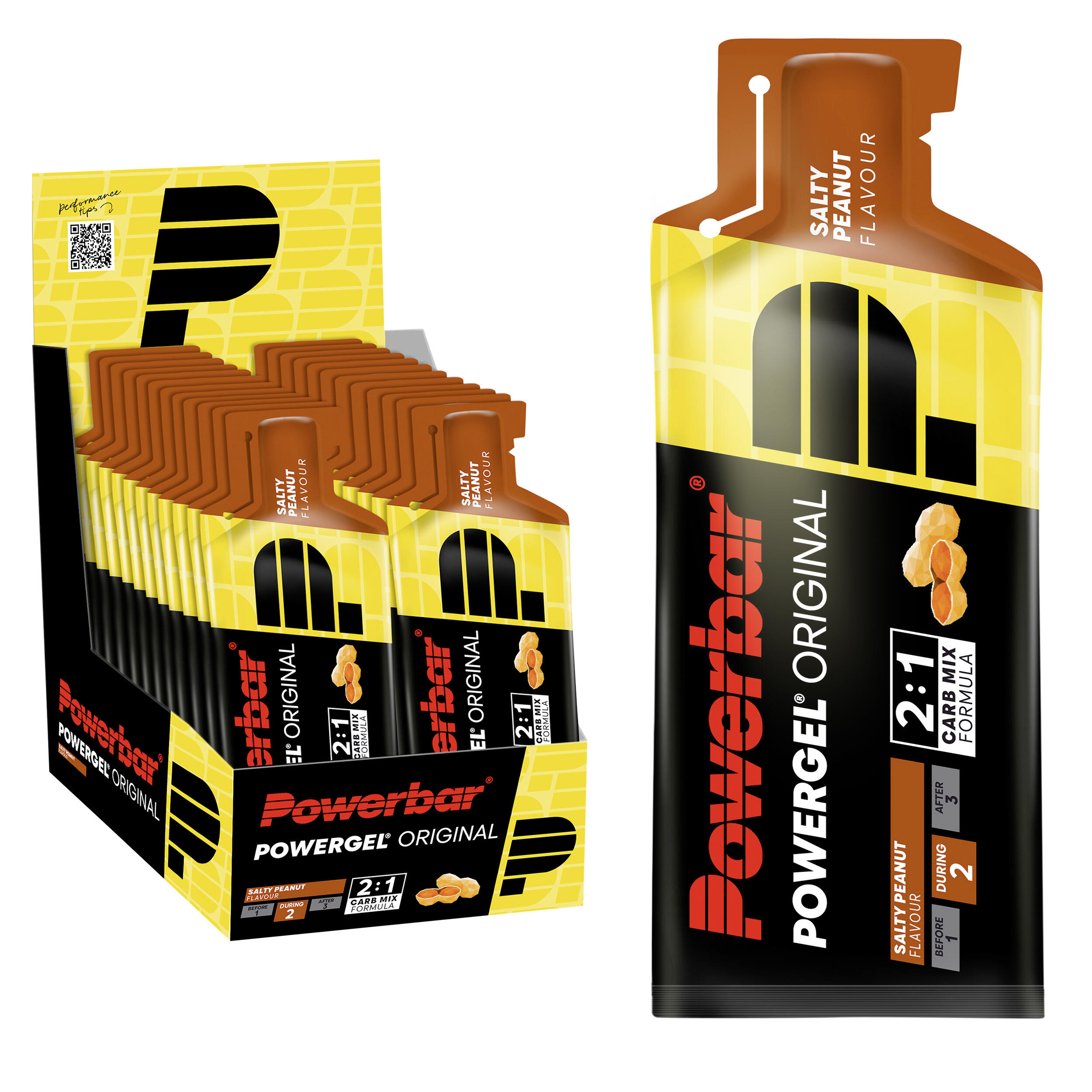 Żel PowerBar PowerGel Original 24x41gr Salty Peanut