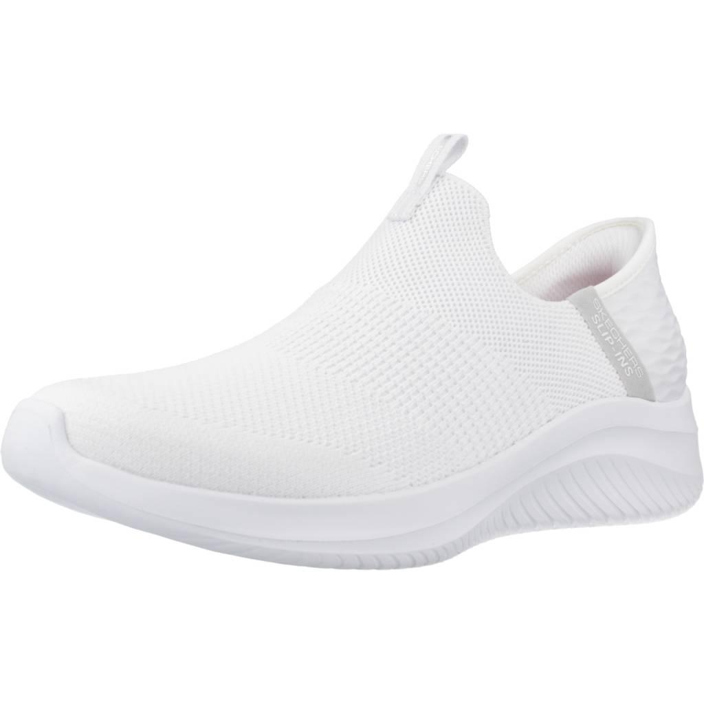 Buty SKECHERS SLIP-INS ULTRA FLEX 3.0 COZY STREAK Biały