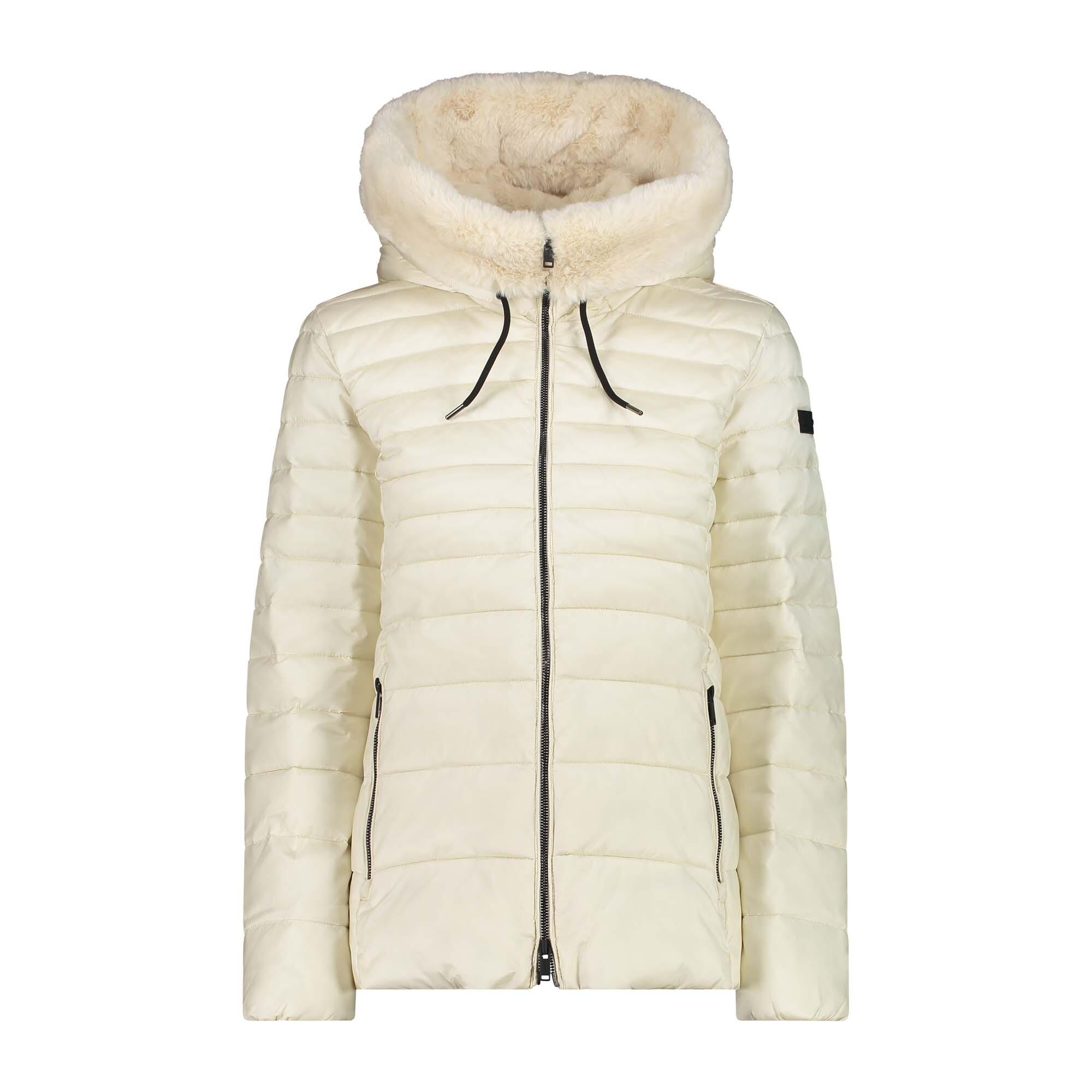 Kurtka Damska Zimowa CMP 32K3076F OCIEPLANA Biała