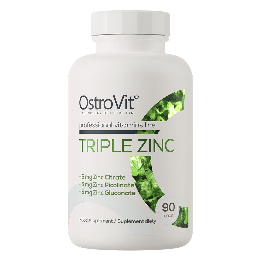 OstroVit Triple Zinc 90 kapsułek