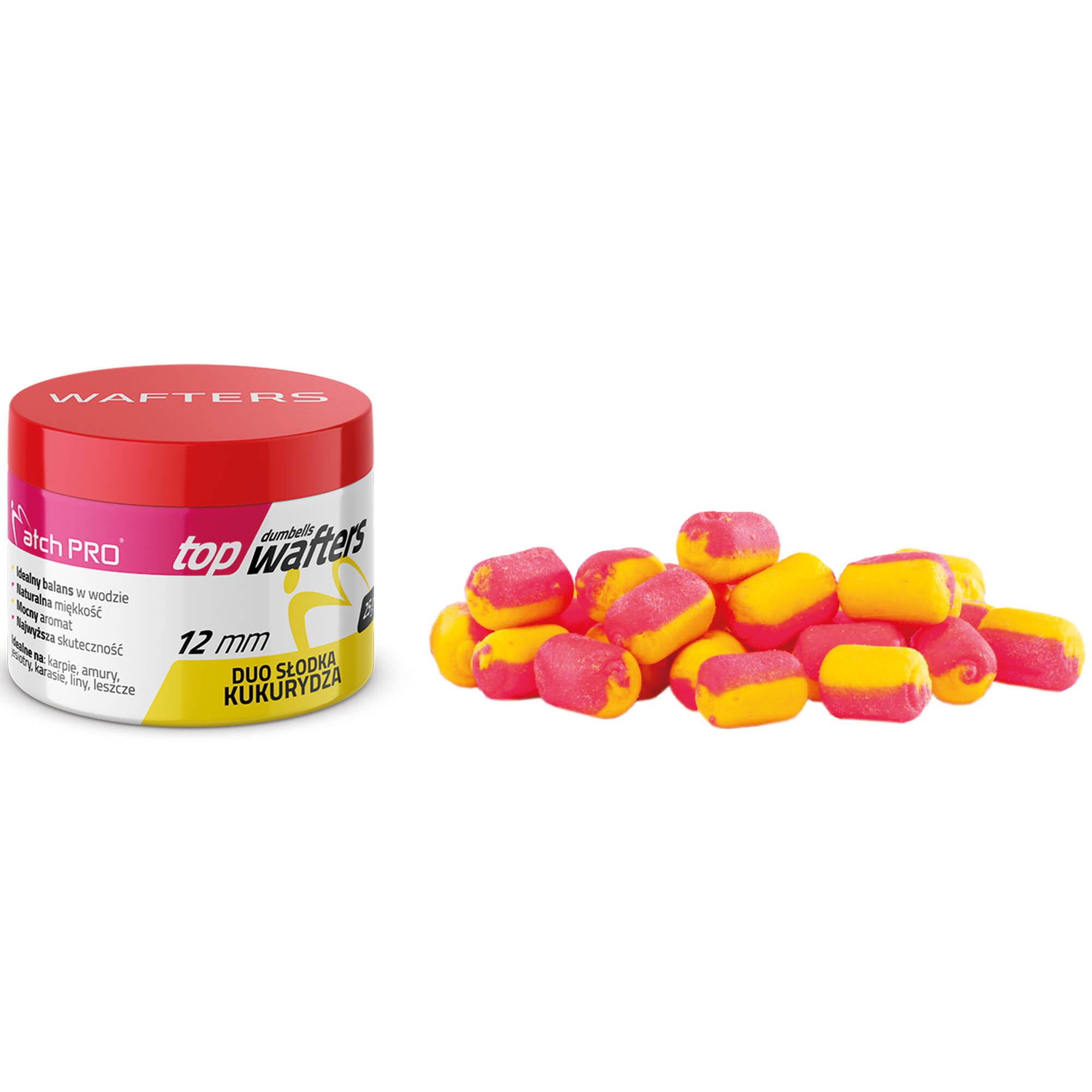 Wafters Matchpro Top Dumbells Duo Sweetcorn 12Mm 25G