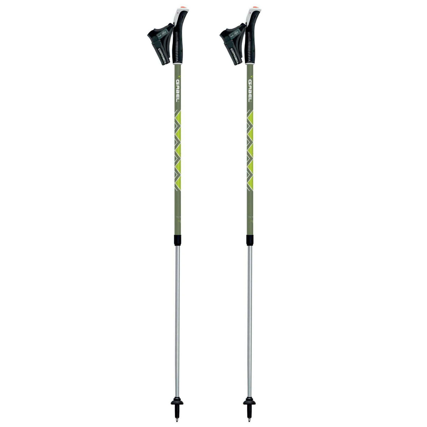 Kije aluminiowe Gabel Ritmo - green