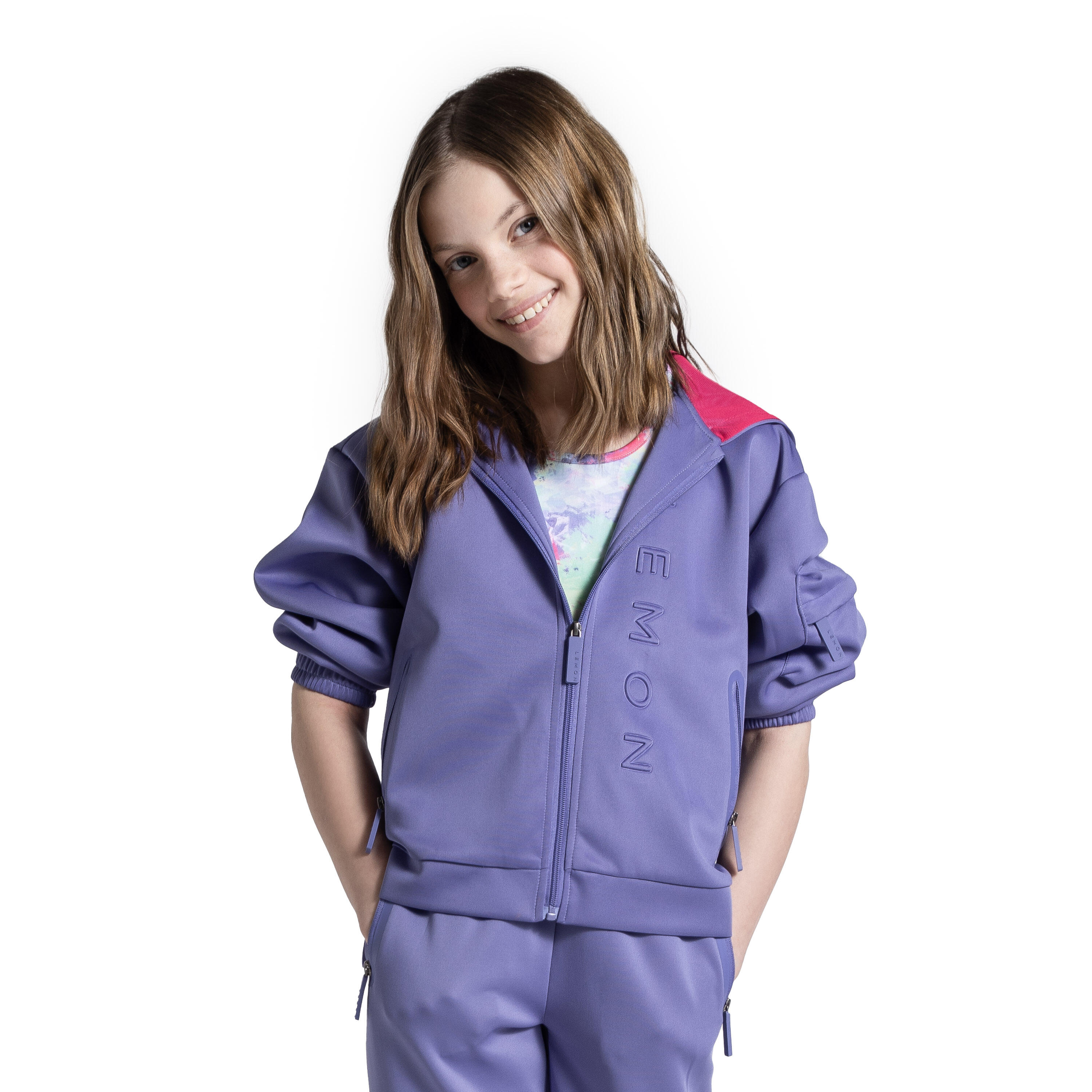 Bluza sportowa dla dzieci Lemon Exlopre WL5 rozpinana