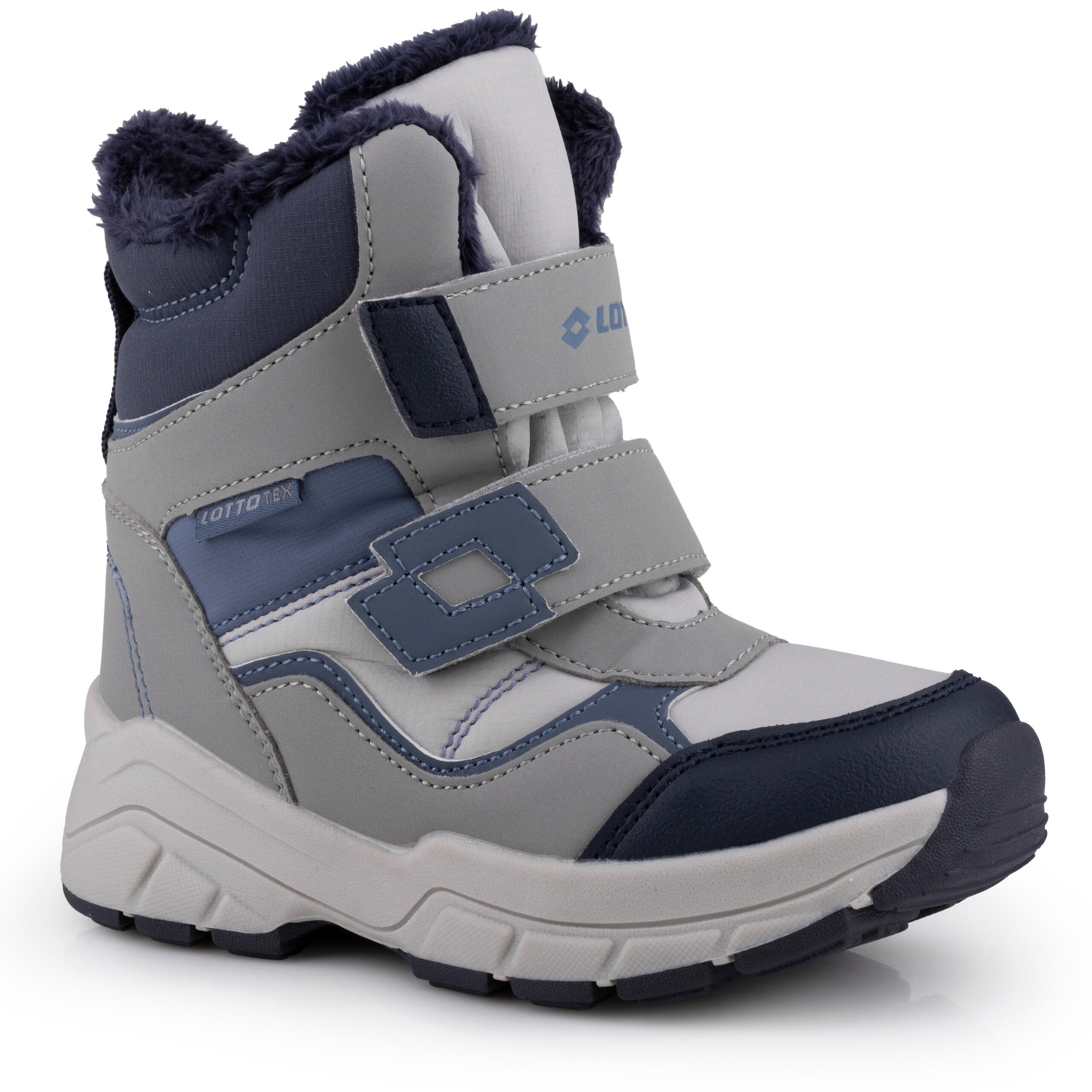 Buty chłopięce trapery zimowe Lotto HOONAH TEX K