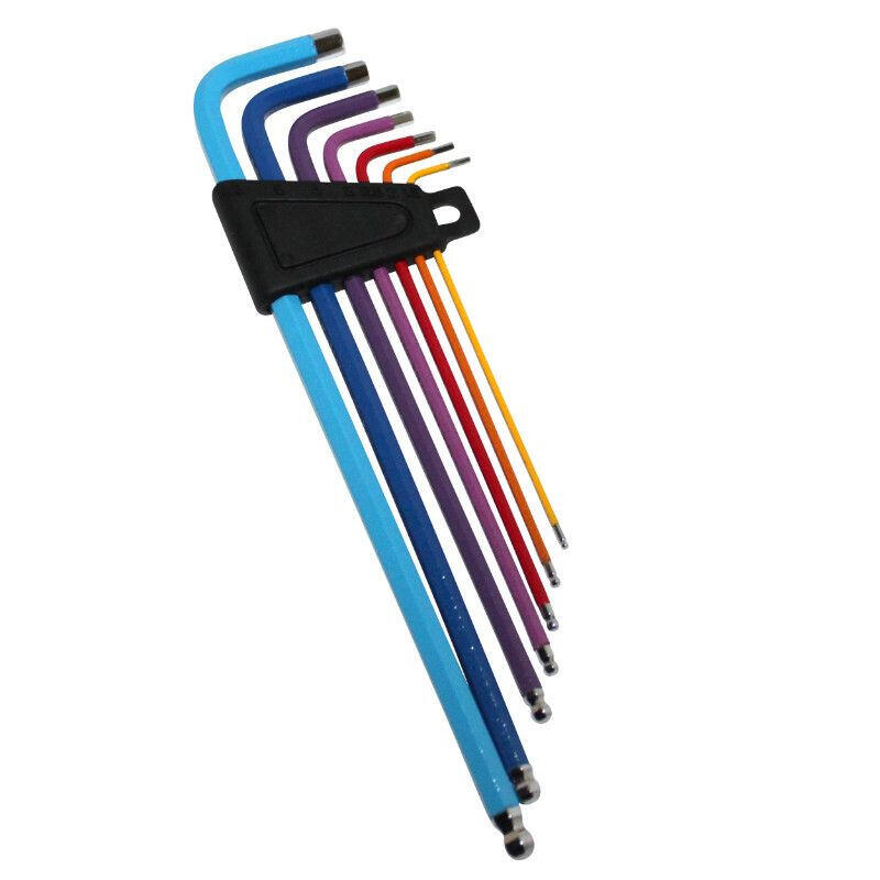 7-częściowy zestaw kluczy imbusowych z głowicą kulową P2R