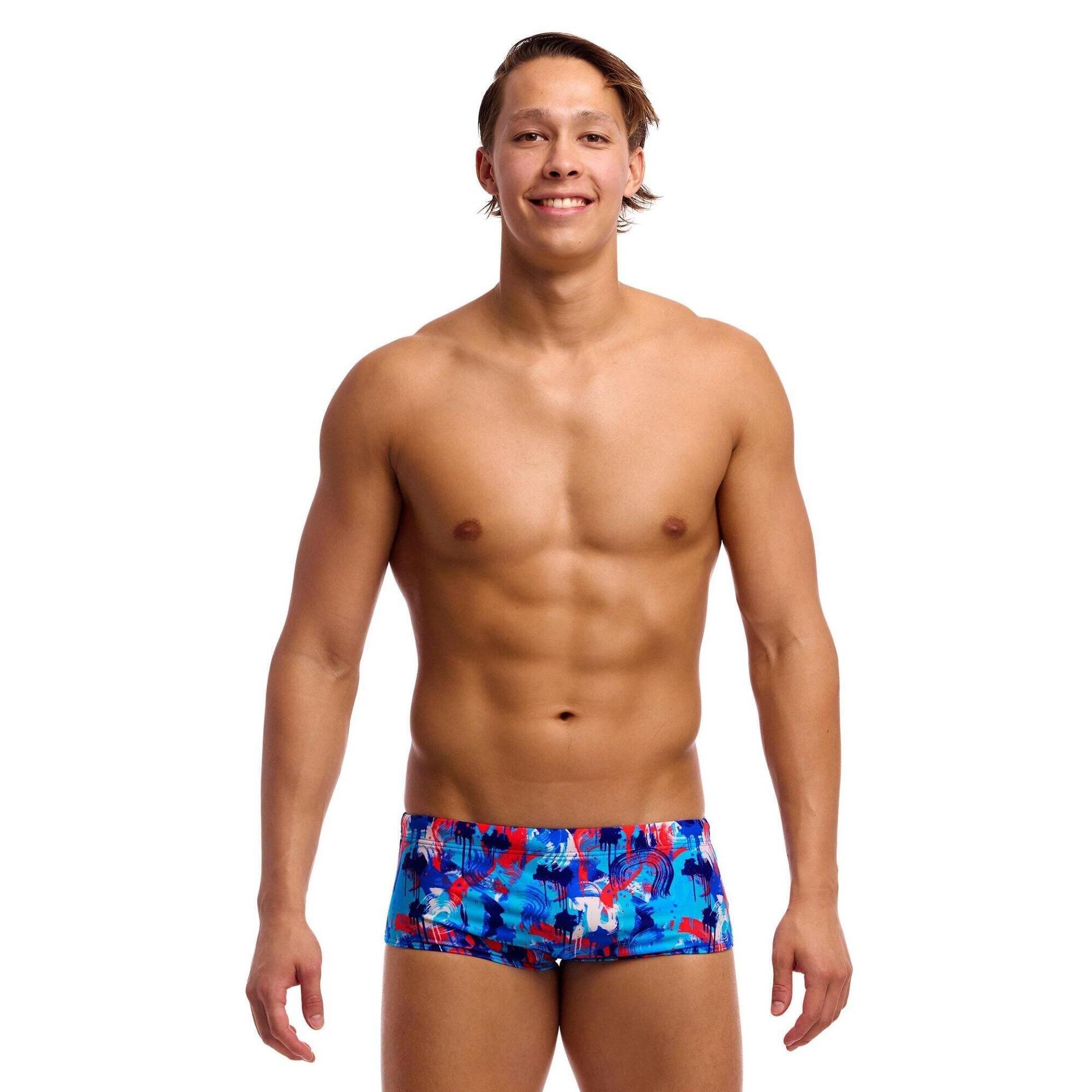 Strój do pływania Funky Trunks Messy Messy Messy - sidewinder