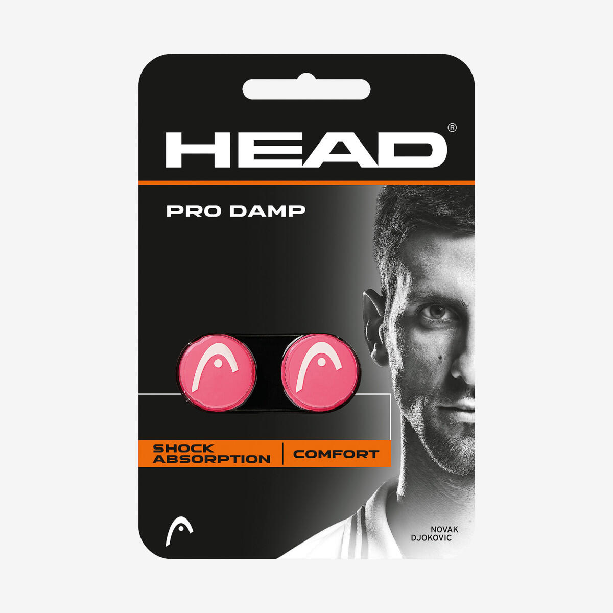 Vibrastop Head PRO DAMP pink x 2 szt.