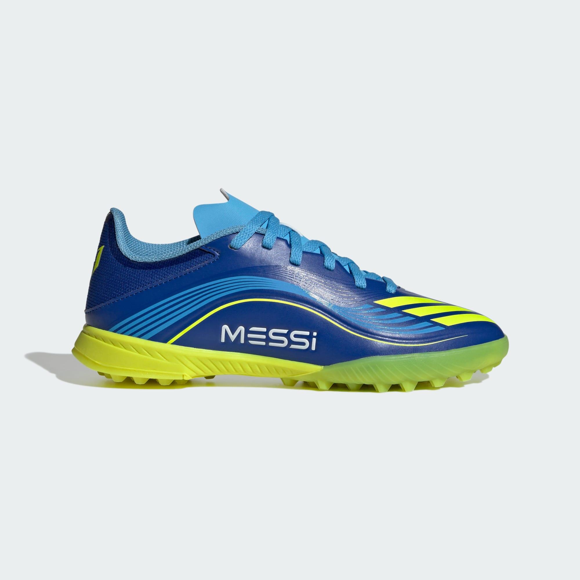 Dziecięce buty piłkarskie F50 Messi League Turf