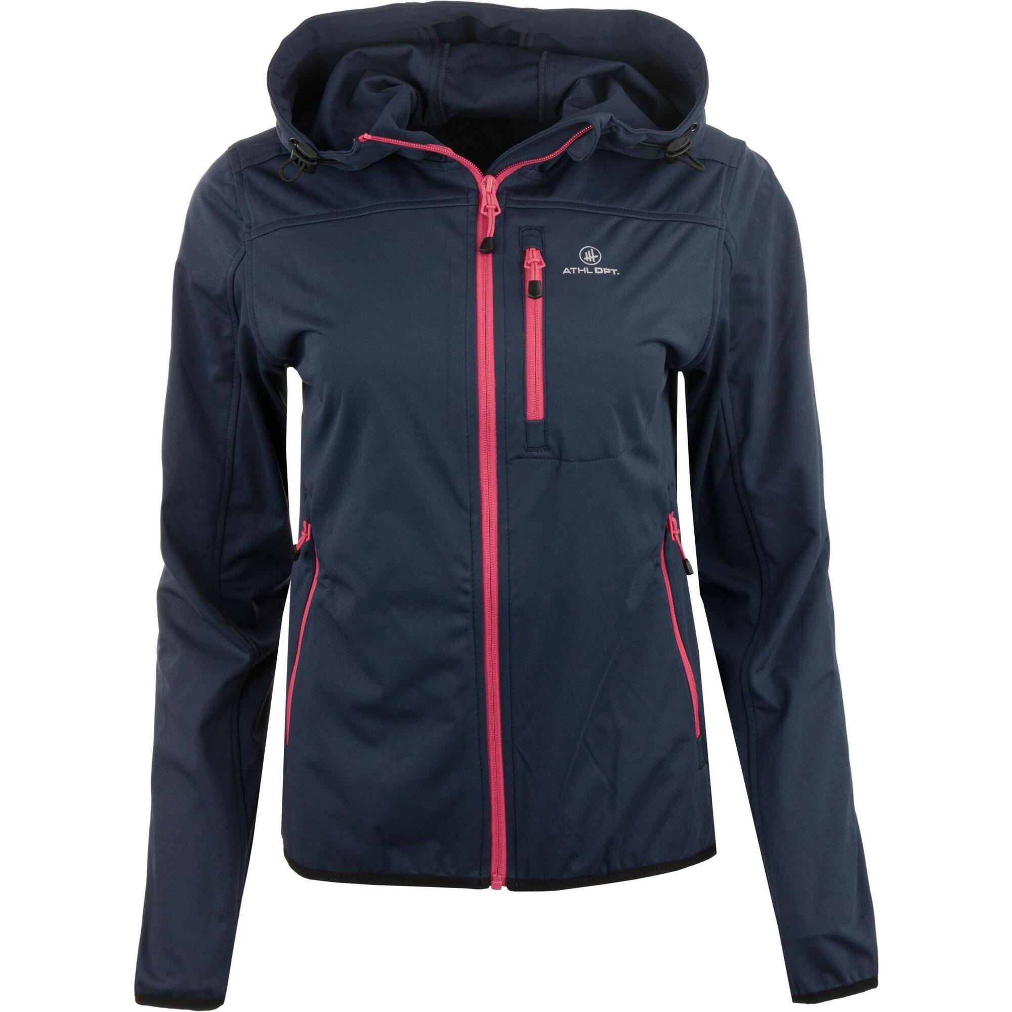 Damska kurtka softshell Athl. DPT Valeria - Navy