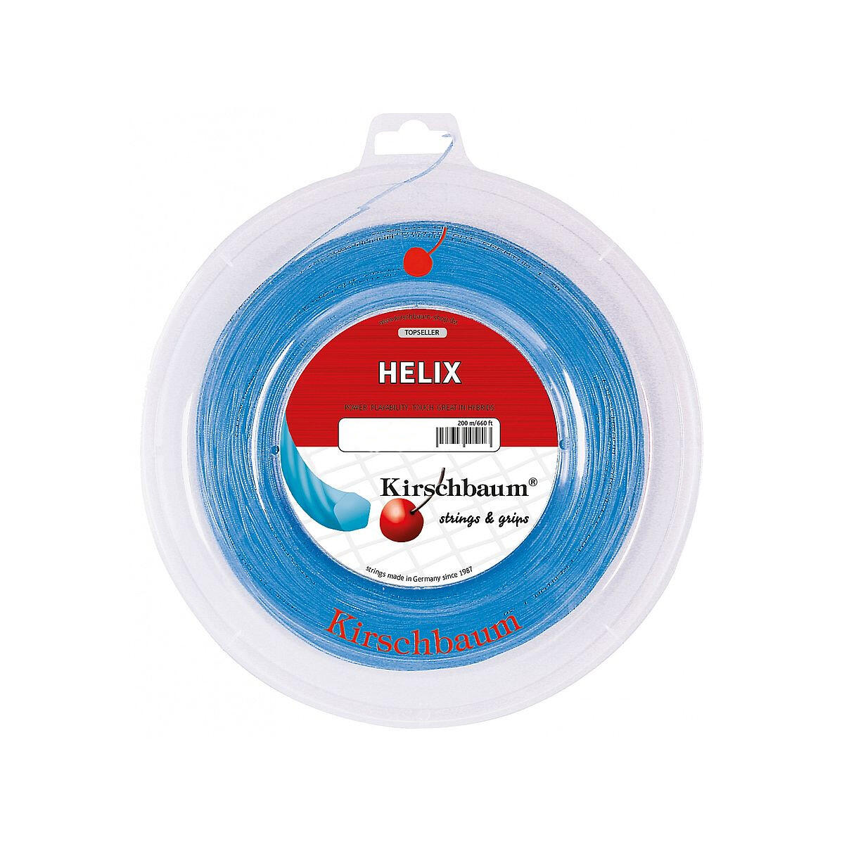 Naciąg do tenisa Kirschbaum Helix Blue 1,25 mm 200 m
