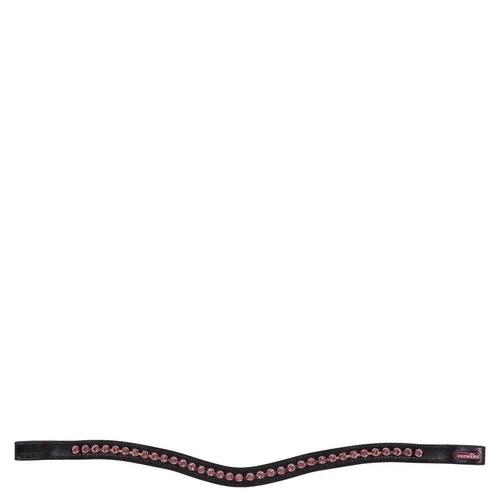 Horse browband bombe chaine crystal Premiere Lyskamm