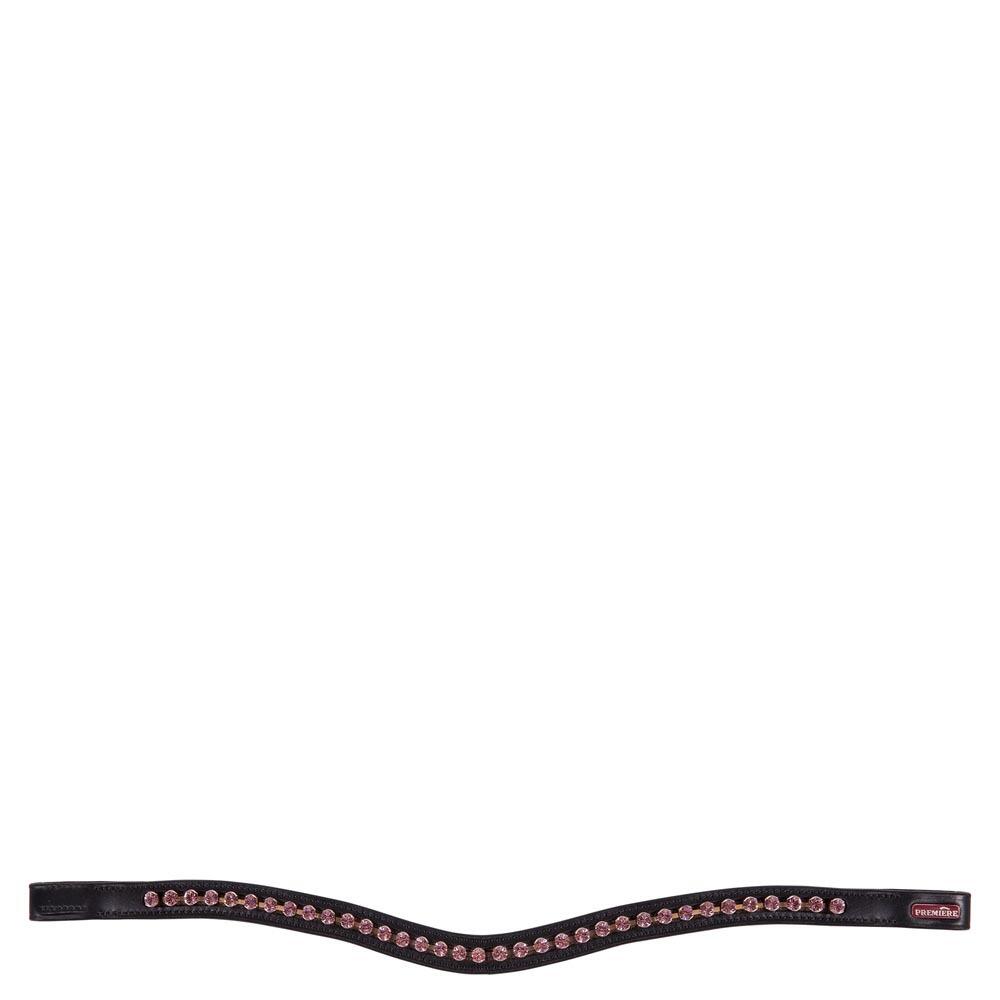 Horse browband bombe chaine crystal Premiere Lyskamm