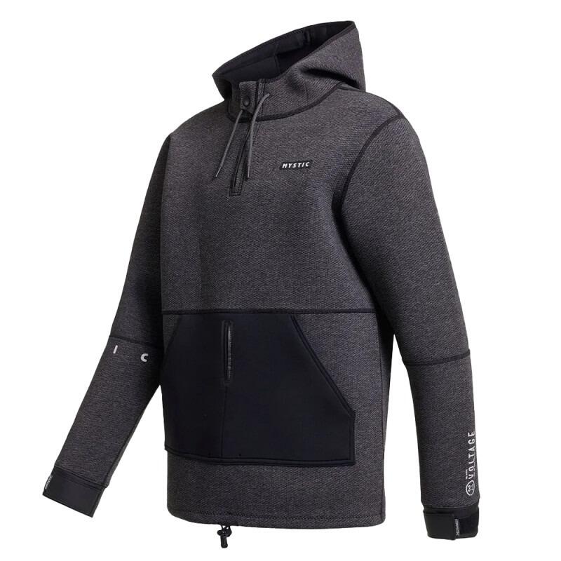 Kurtka neoprenowa dla mężczyzn 3 mm MYSTIC Voltage Sweat – szara – wiatroodporna