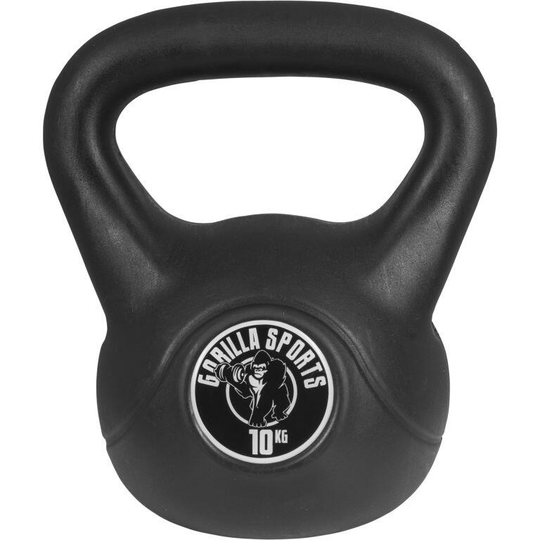 Kettlebell treningowy Gorilla Sports 10 kg winyl