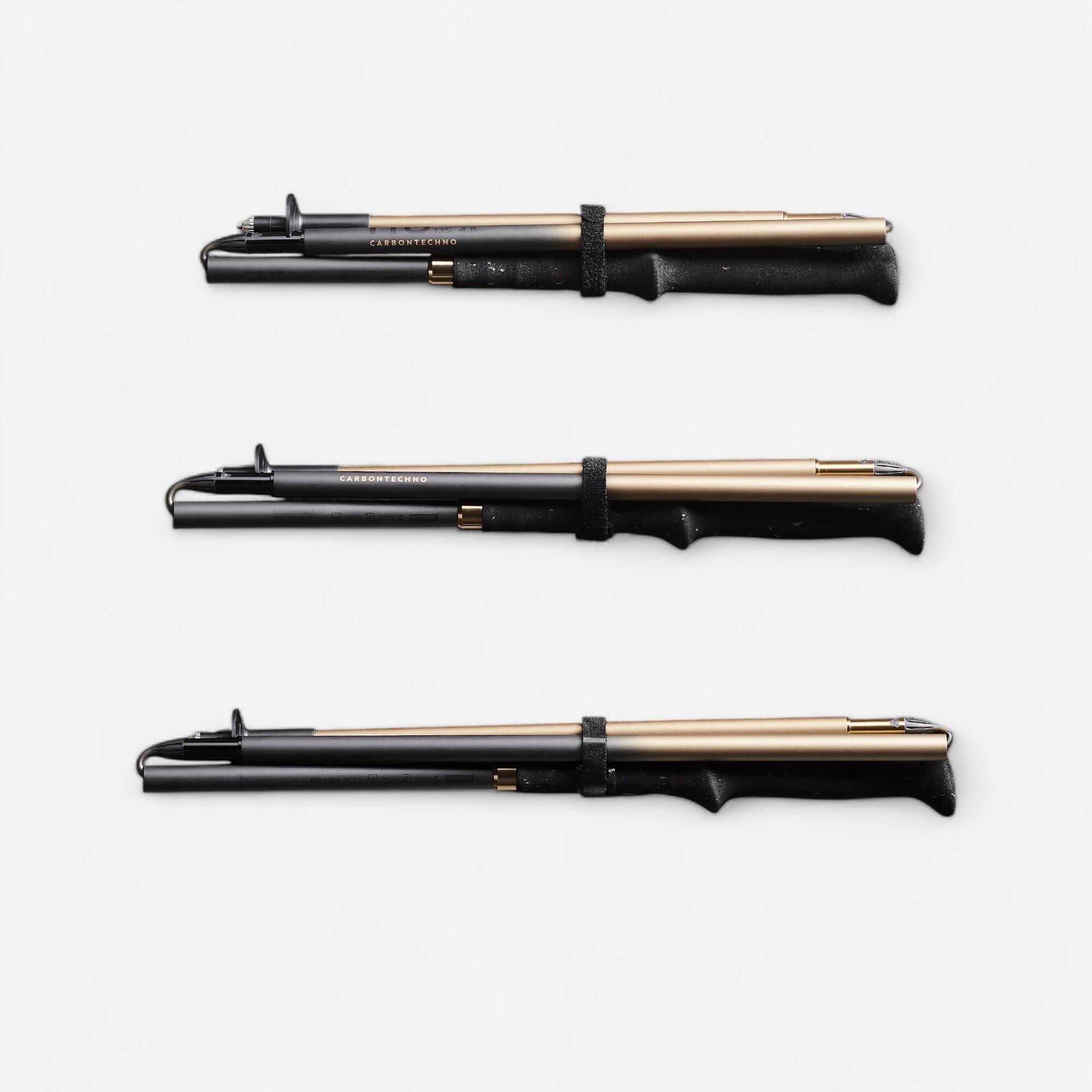 Kijki do biegania w terenie Kiprun carbon trzyczęściowe