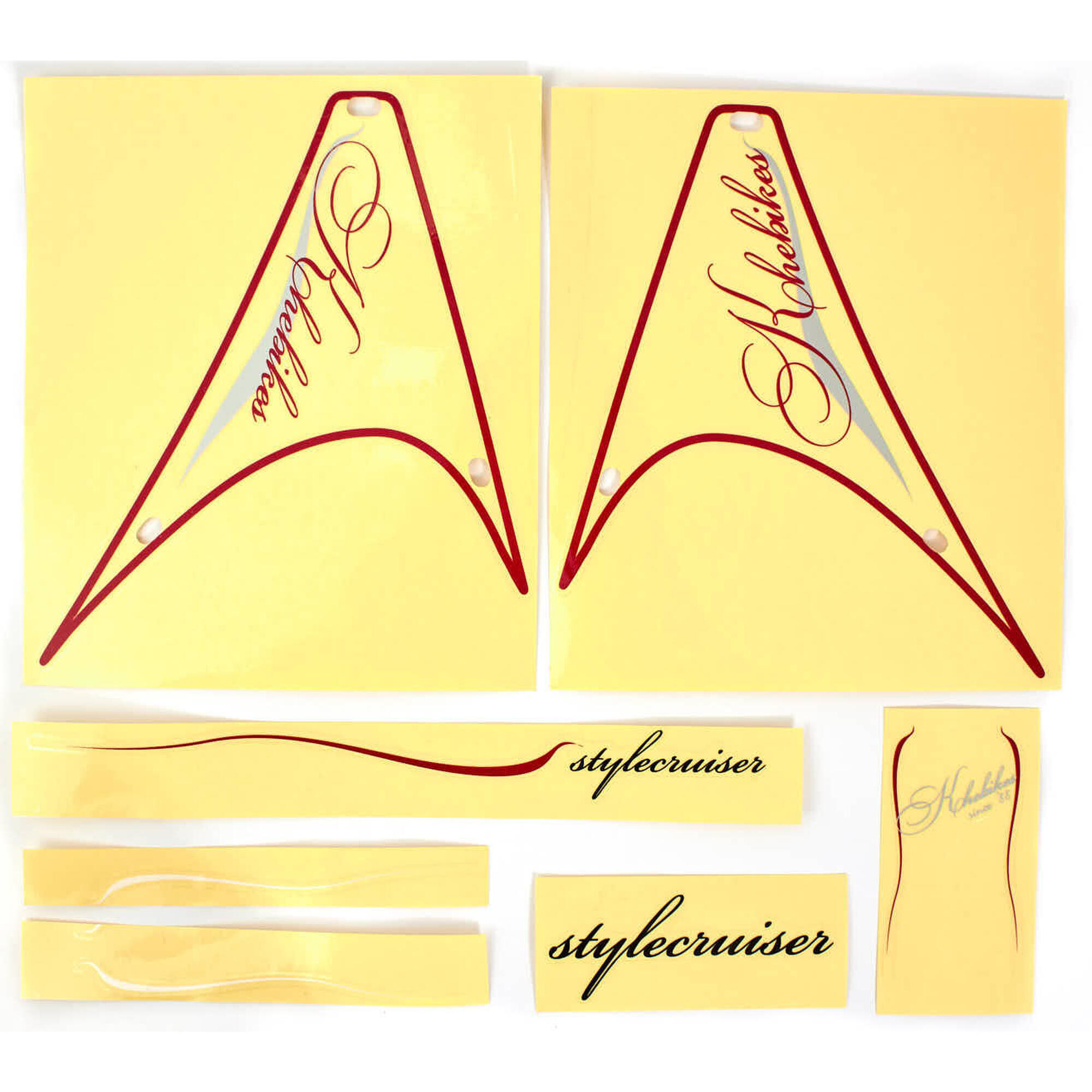 Zestaw naklejek KHE STYLECRUISER