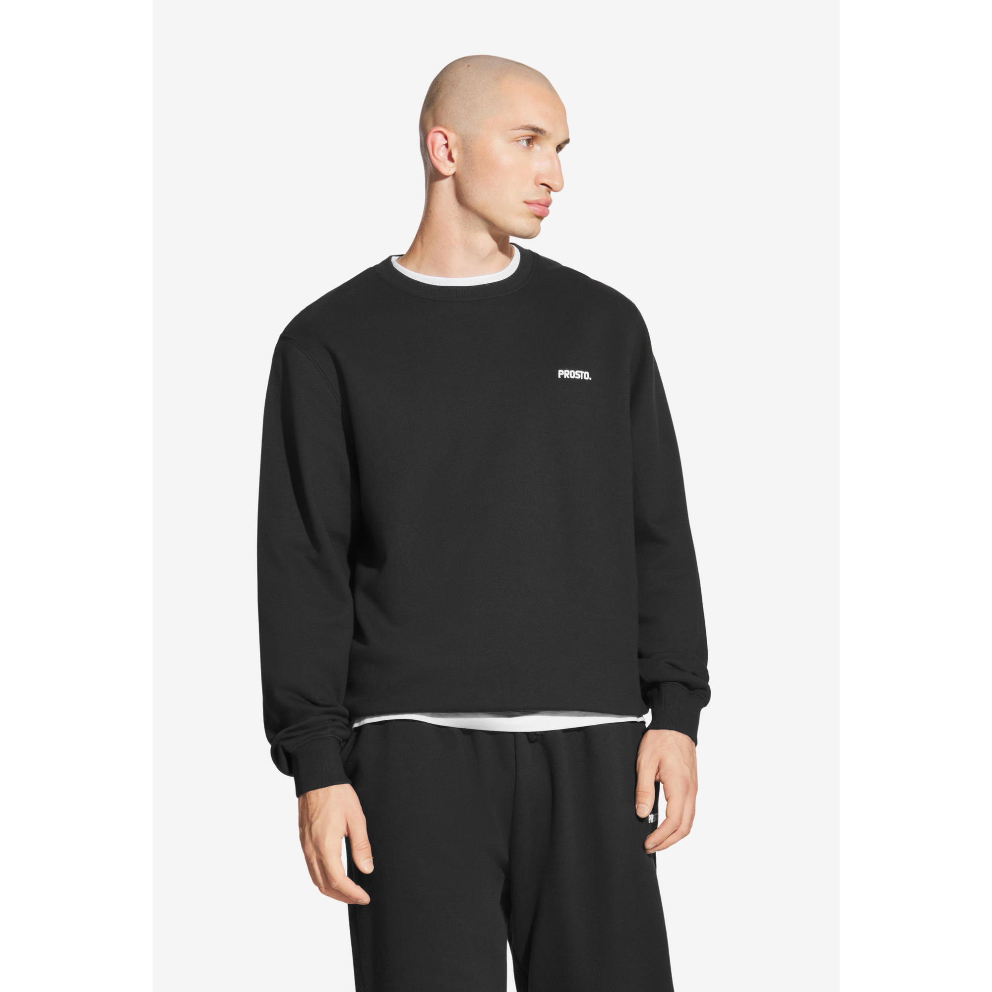 Bluza sportowa męska Prosto Subtle Logo bez kaptura