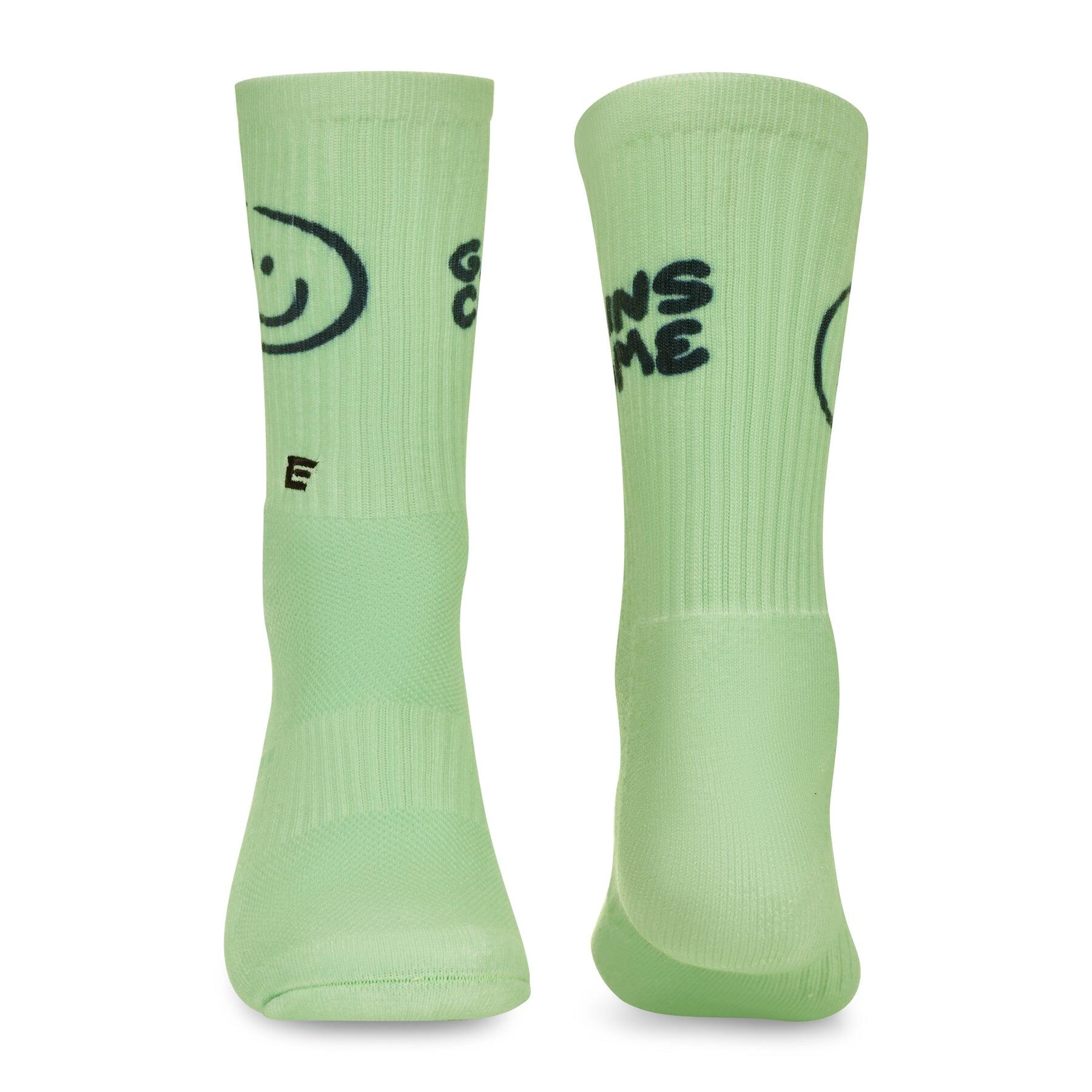 Skarpety sportowe Elitex Training Trust Your Gains Green