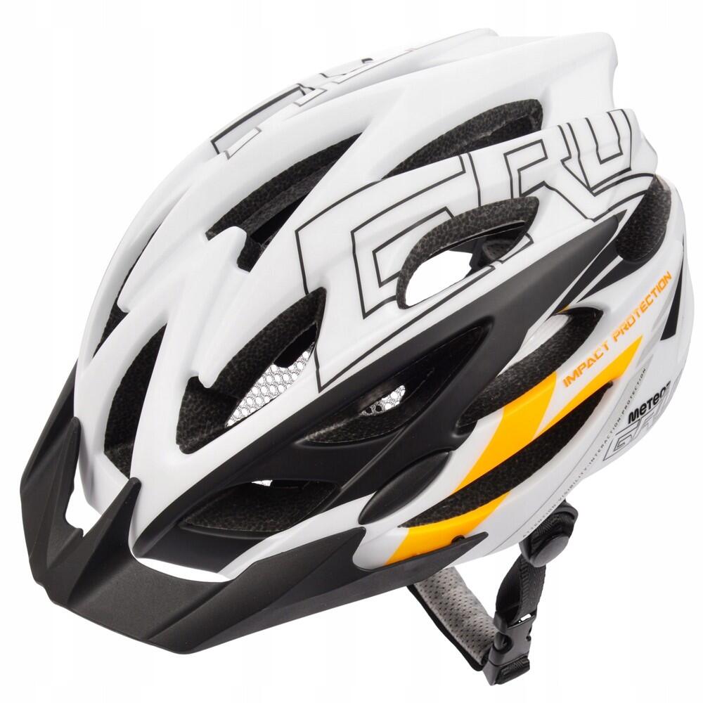 Kask Rowerowy Unisex Dla Dorosłych Z Logo Gruver