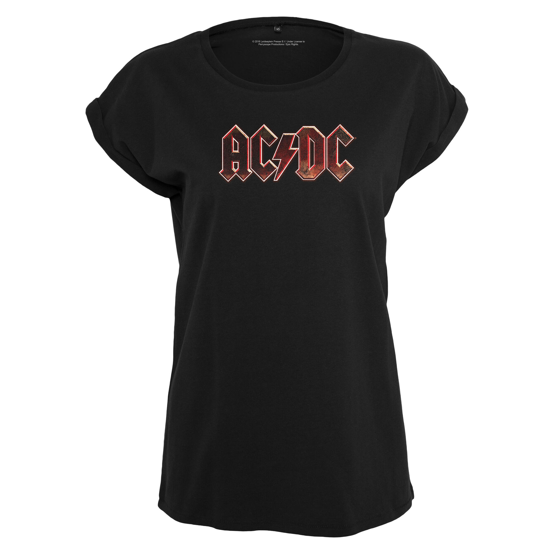 T-shirt damski duże rozmiary Urban Classic ac/dc voltage
