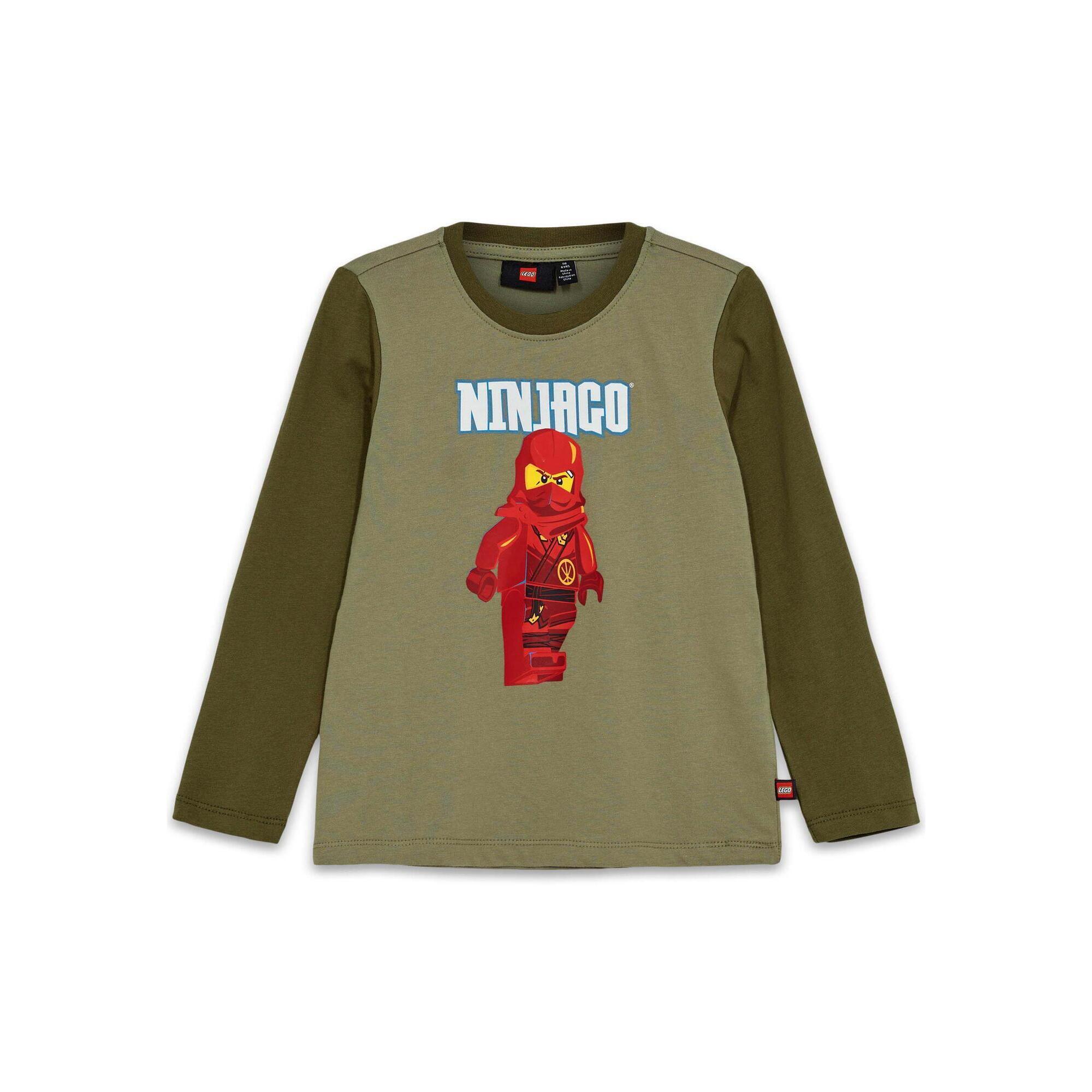 Koszulka z Długim Rekawem Dziecięca LEGO NINJAGO Tano 615 Zielona