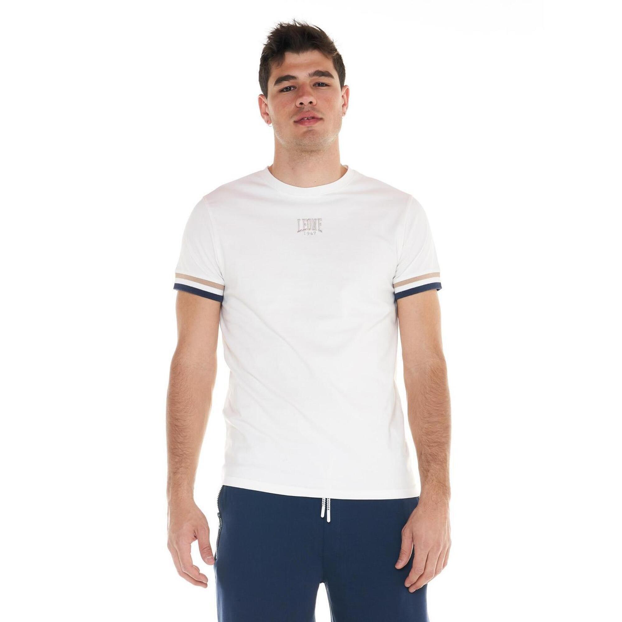 Męska koszulka w odcieniach ziemi