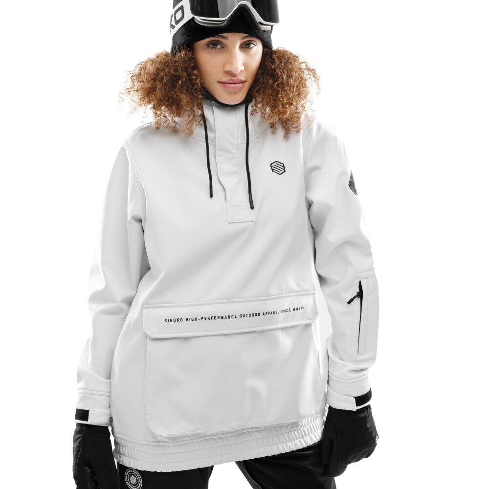 Damska kurtka snowboardowa Sporty zimowe SIROKO W3-W Antarctica