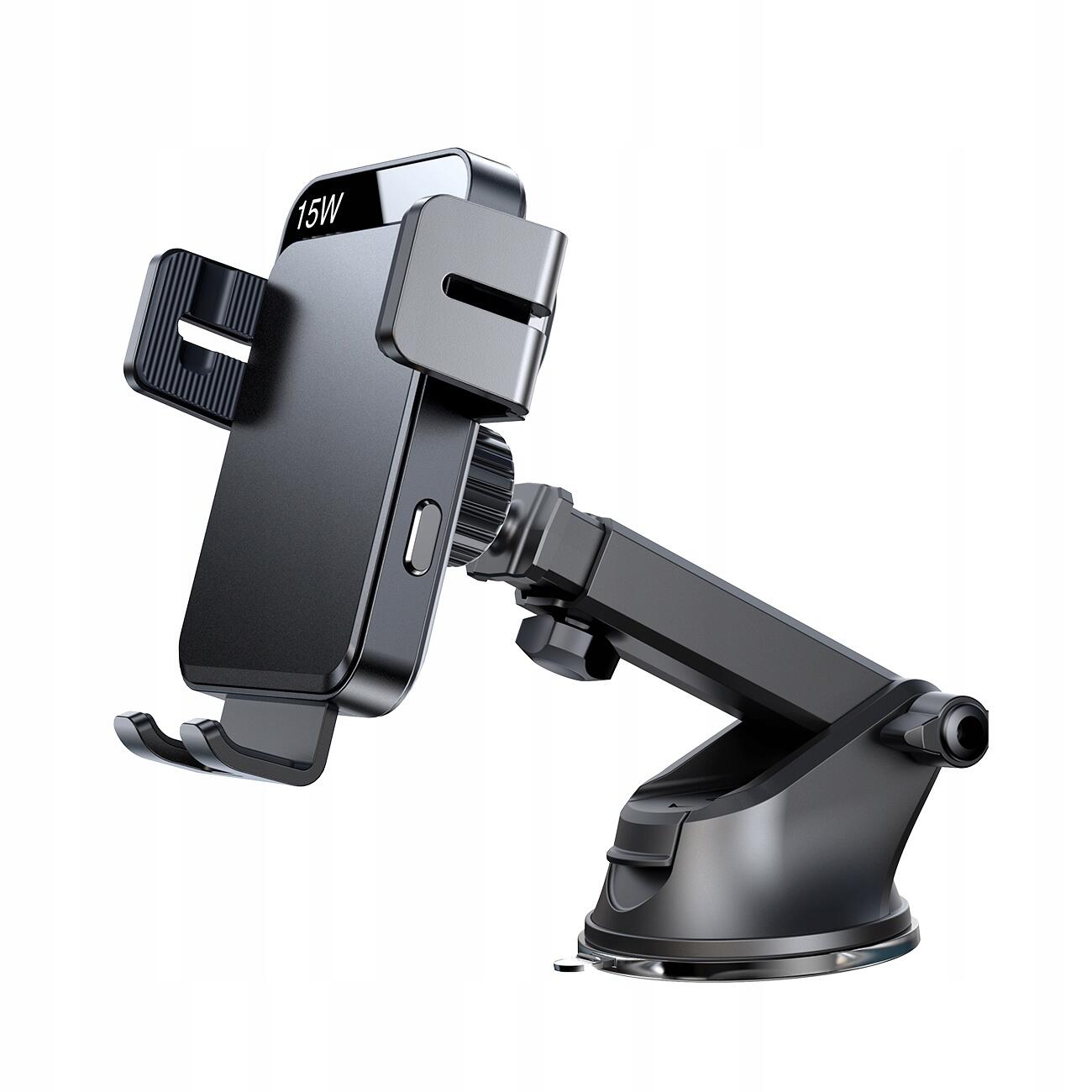 Joyroom uchwyt na telefon do samochodu elektryczny ładowarka indukcyjna qi