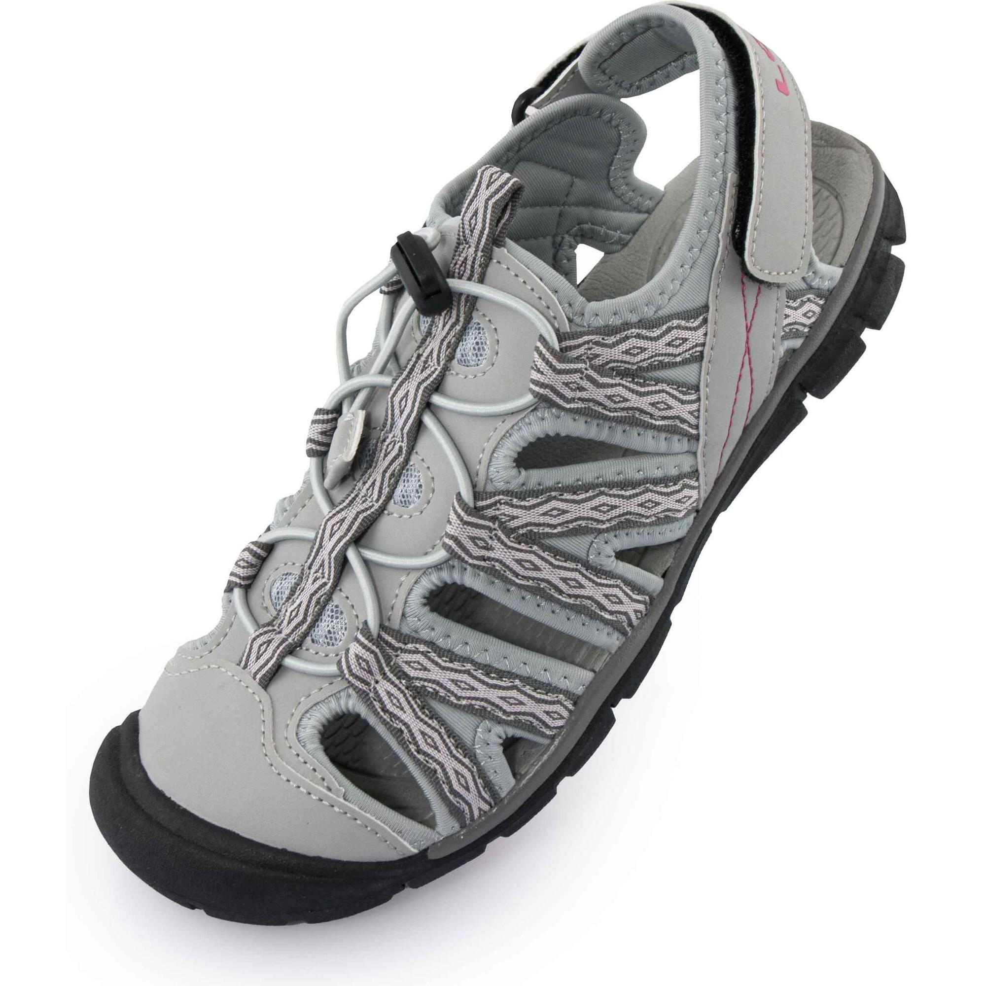 LOAP Acona sandały damskie szaro‑różowe roz. 37