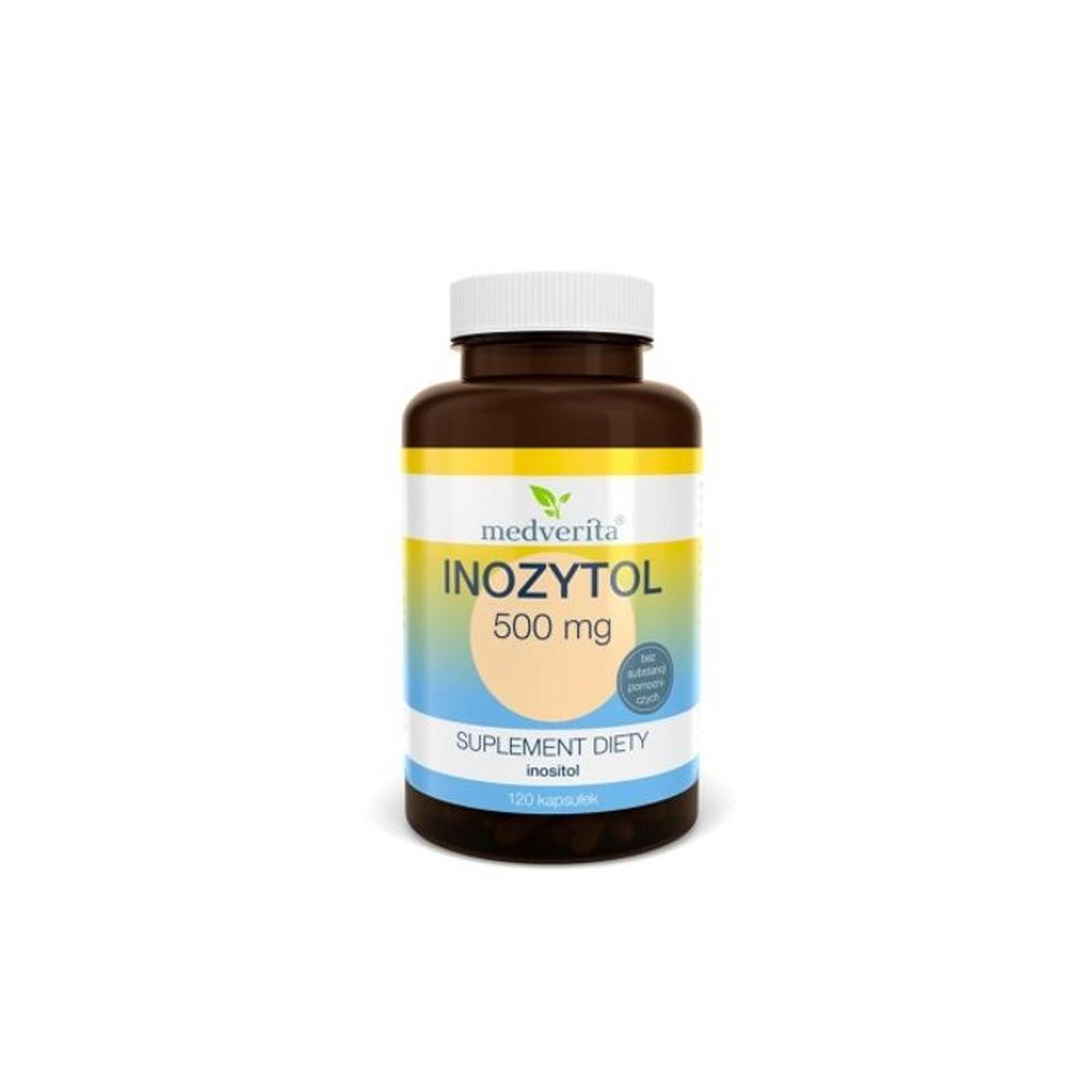 Inozytol 500 mg MEDVERITA 120 kaps