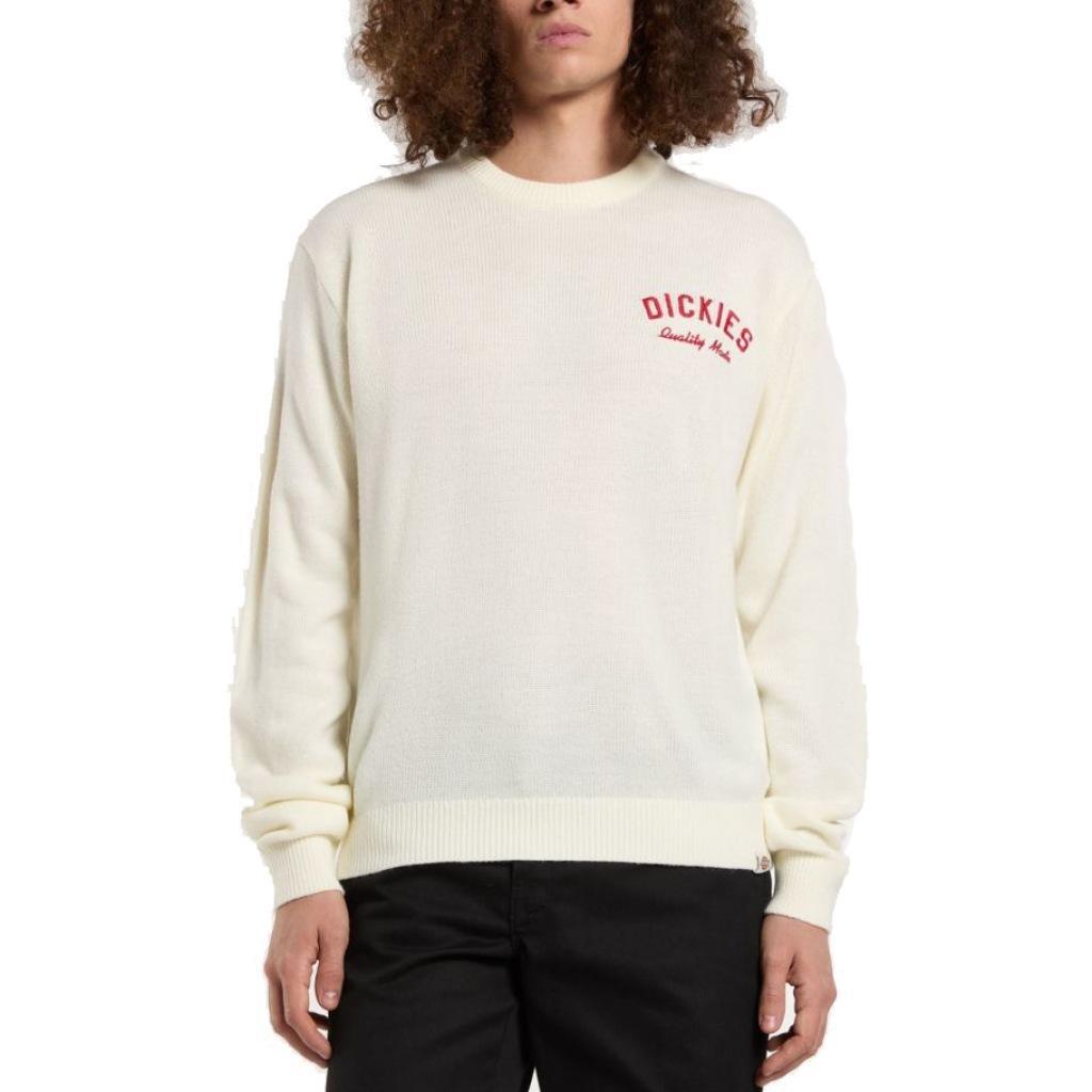 Bluza polarowa DICKIES UNIFORM SWEATER EGRET Biały