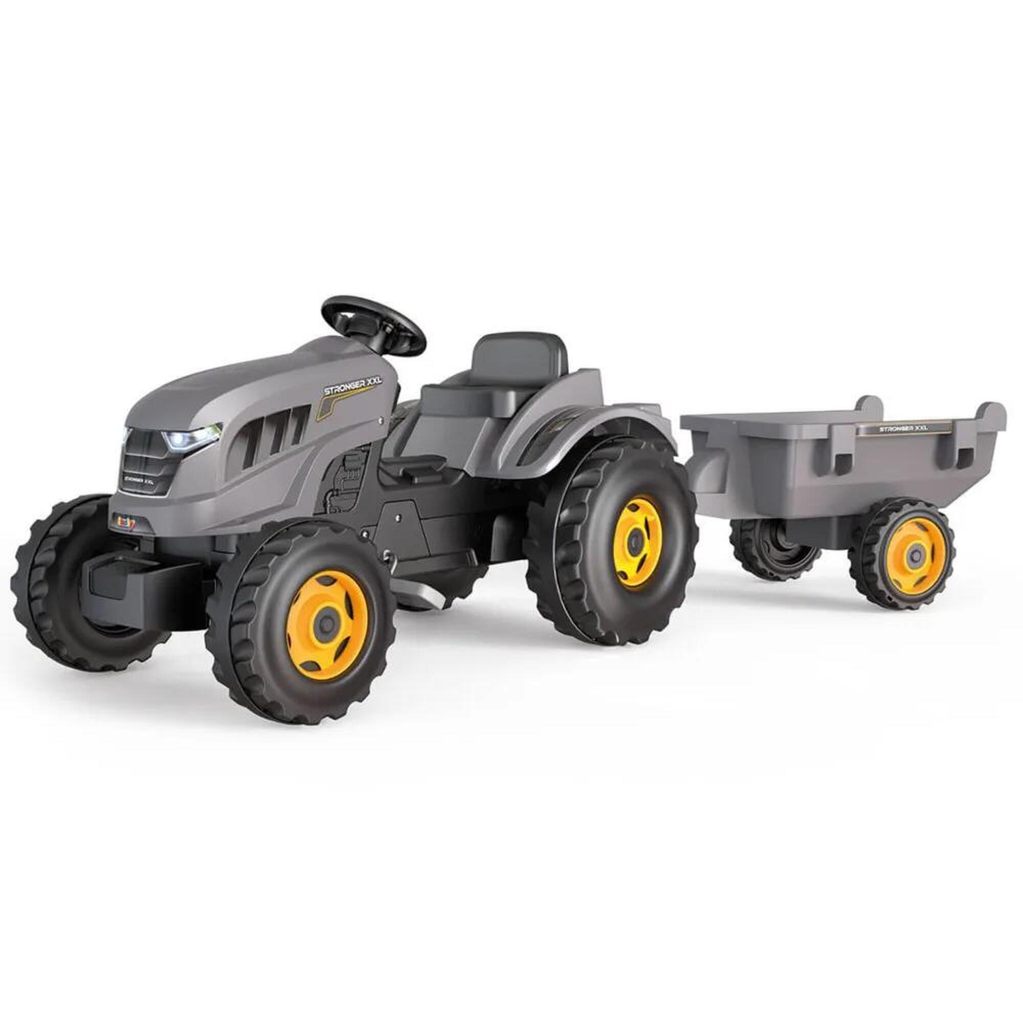 Traktor Ogrodowy dla dzieci Smoby na pedały Stronger XXL