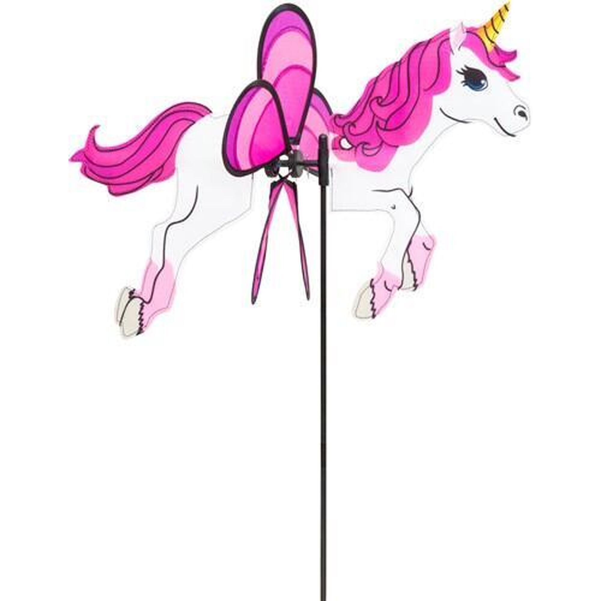 Chorągiewki pogodowe HQ Spin Critter Unicorn 100774 Niebieski 50 x 63 cm