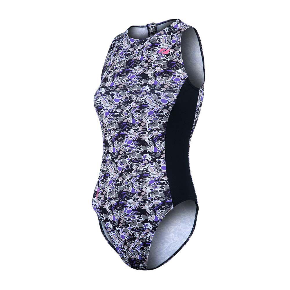Strój pływacki jednoczęściowy damski ZONE3 Pacific Koa High Neck