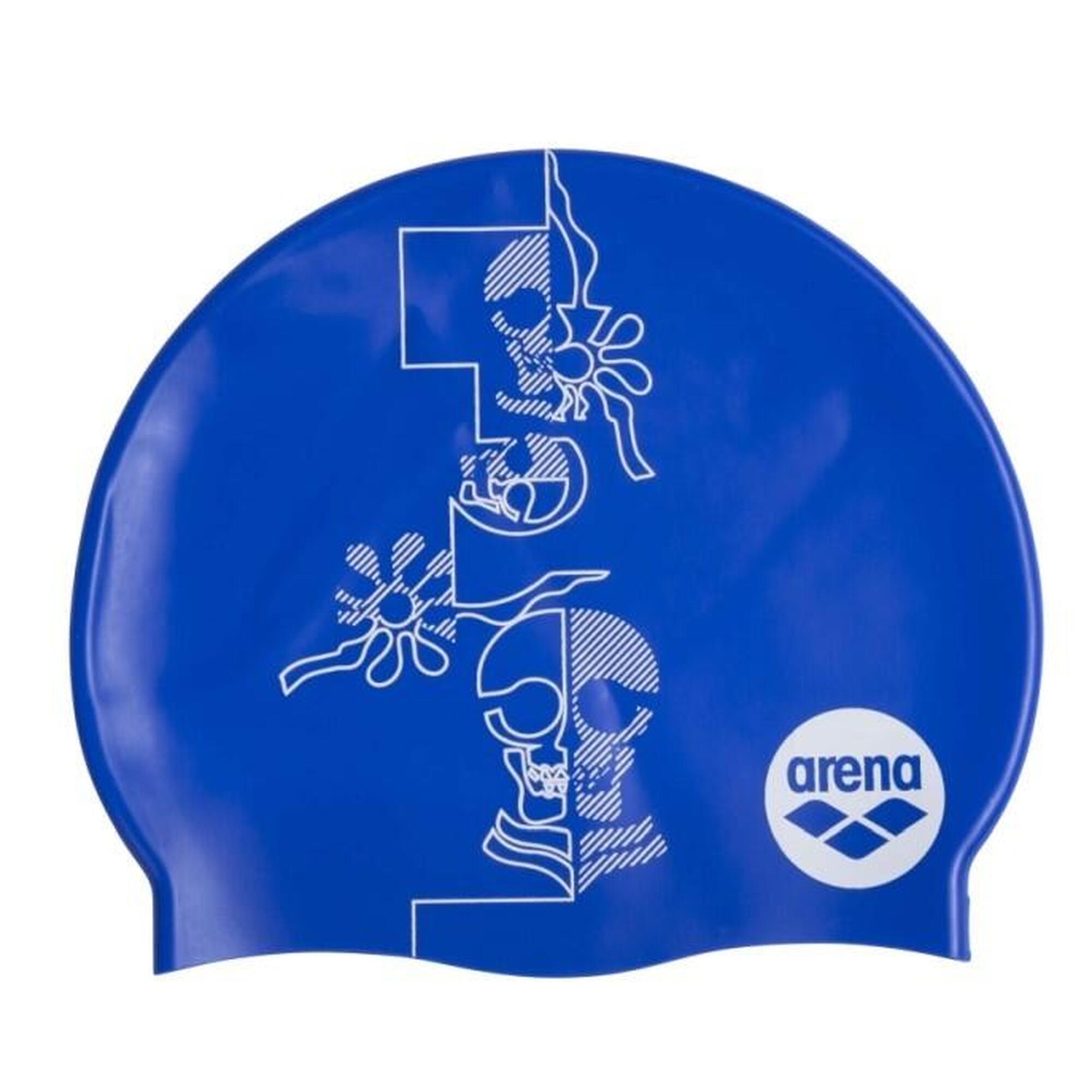 Czepek do pływania dla dzieci na basen Arena Print Scary