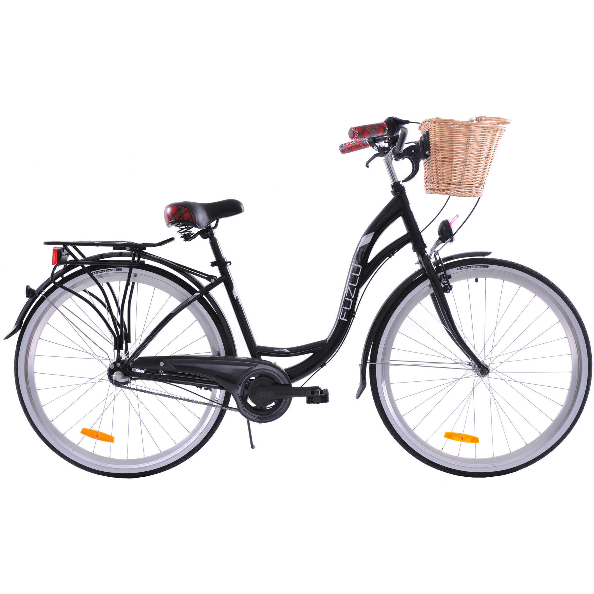 Rower miejski damski Fuzlu Nevada 28 S3 (M/18")